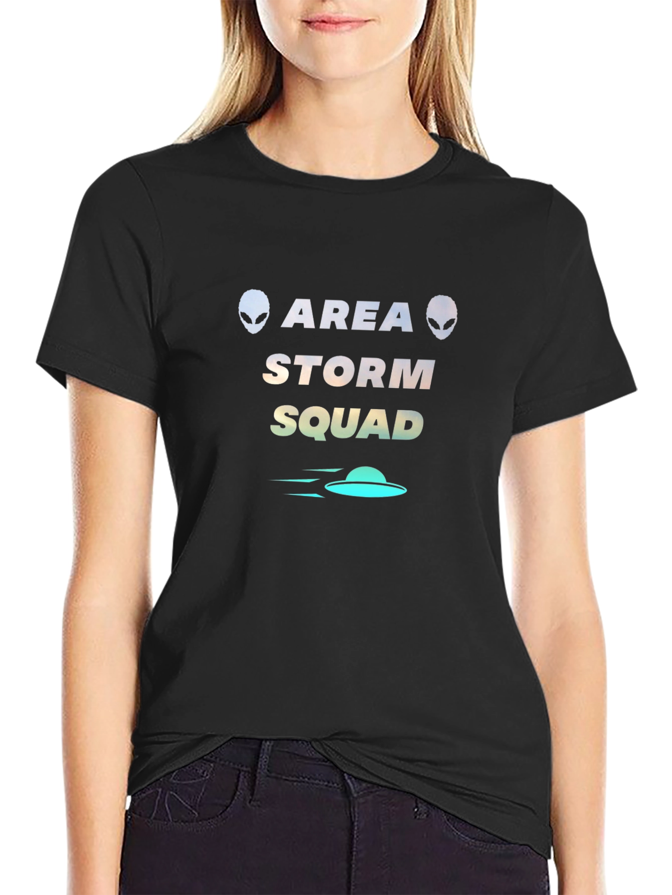 Area Storm Squad UFO Graphic T-Shirt