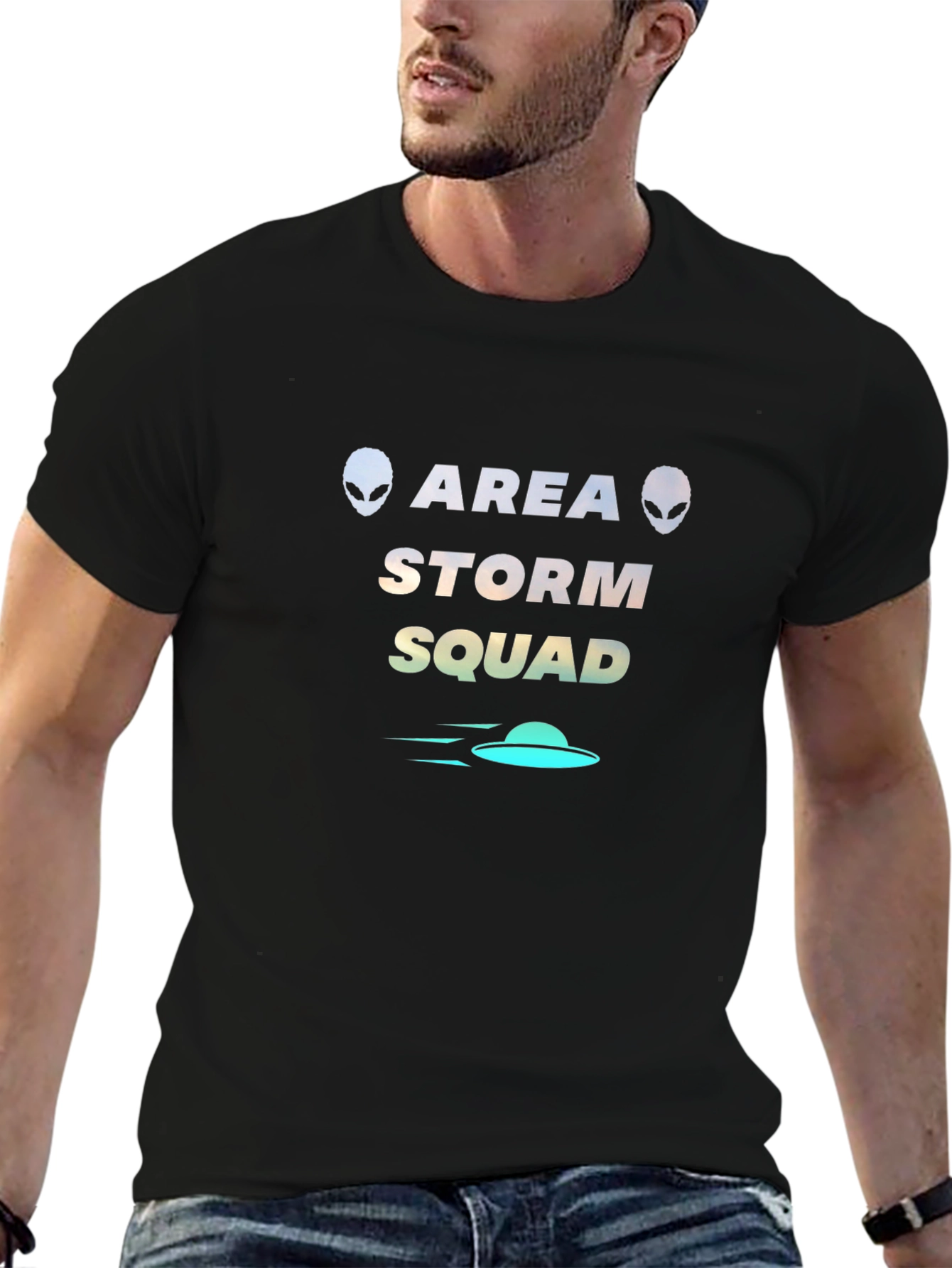 Area Storm Squad UFO Graphic T-Shirt