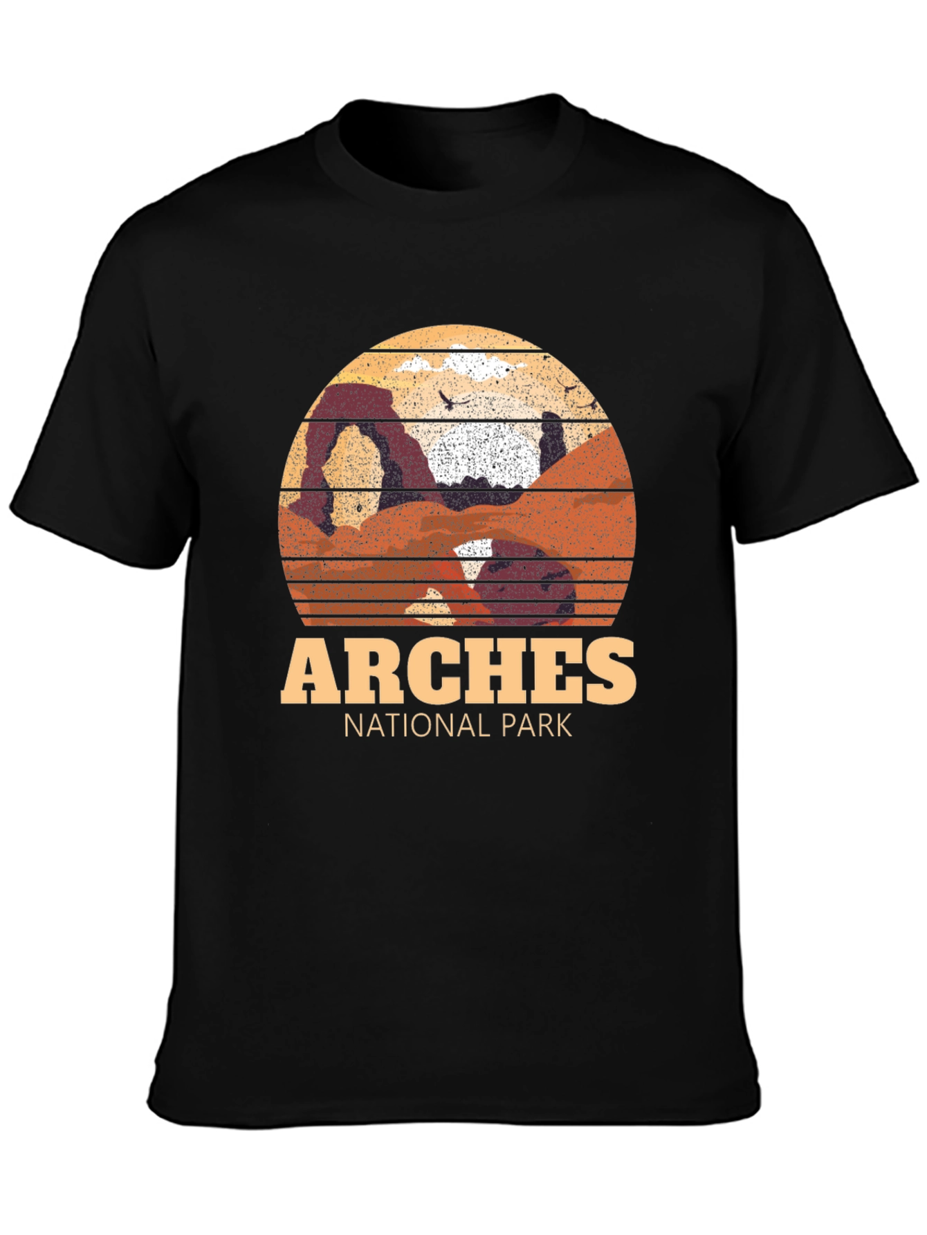 Arches National Park Graphic Tee - Black