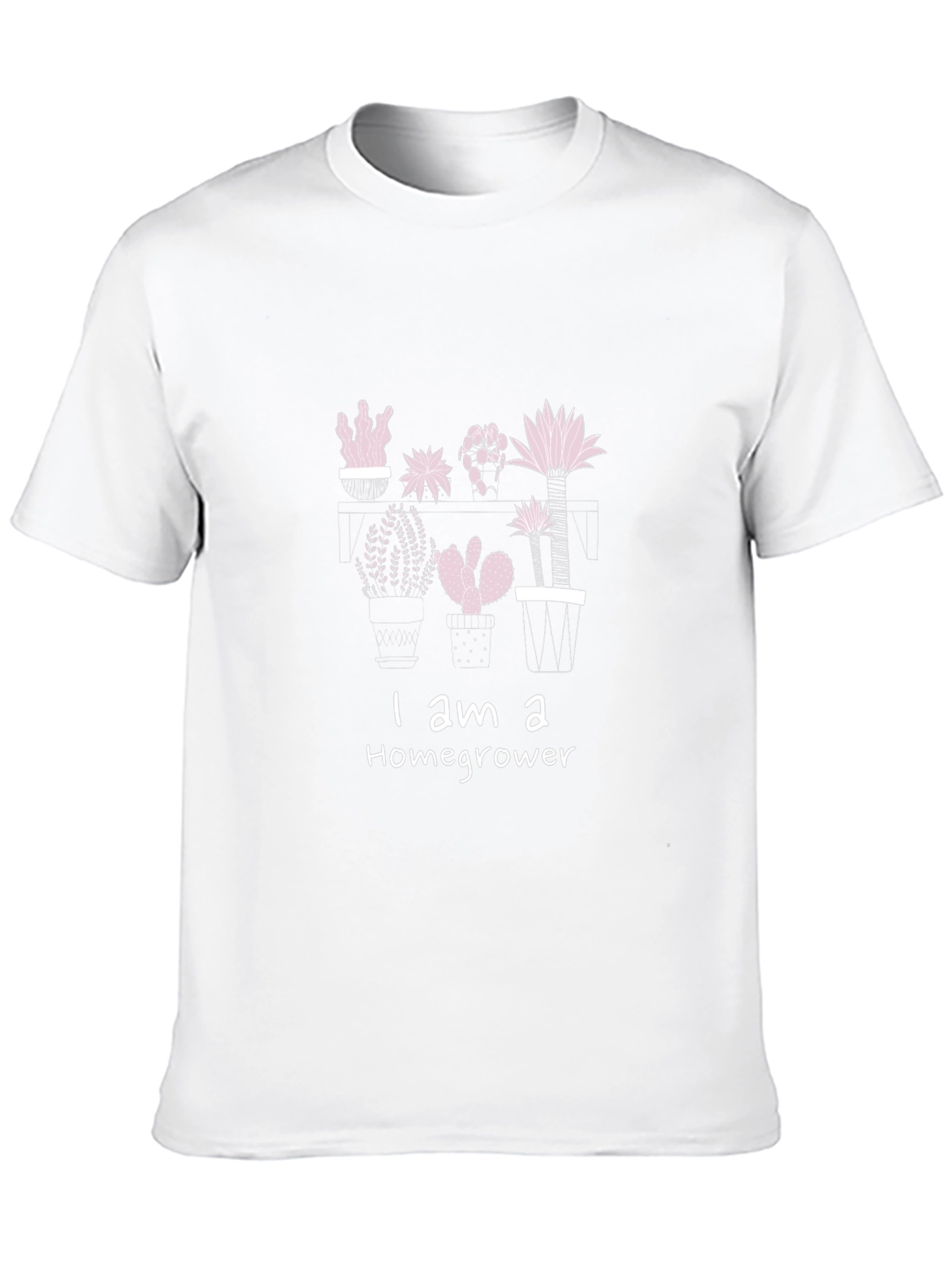 Homegrower Cactus Graphic Tee - Black Unisex T-Shirt