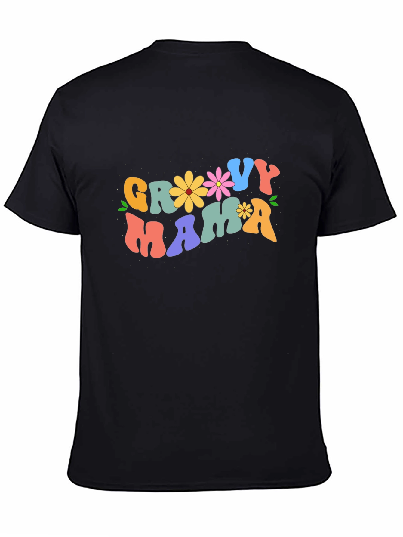 Groovy Mama Graphic Tee - Retro Style