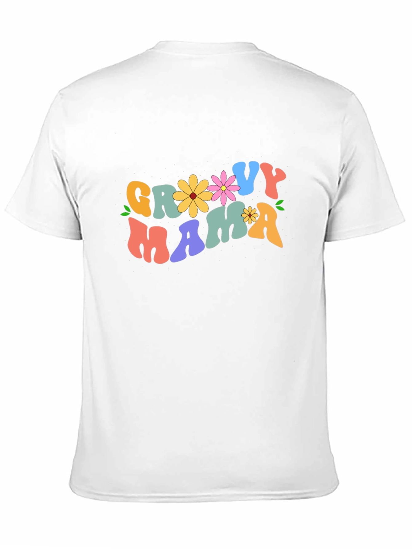 Groovy Mama Graphic Tee - Retro Style