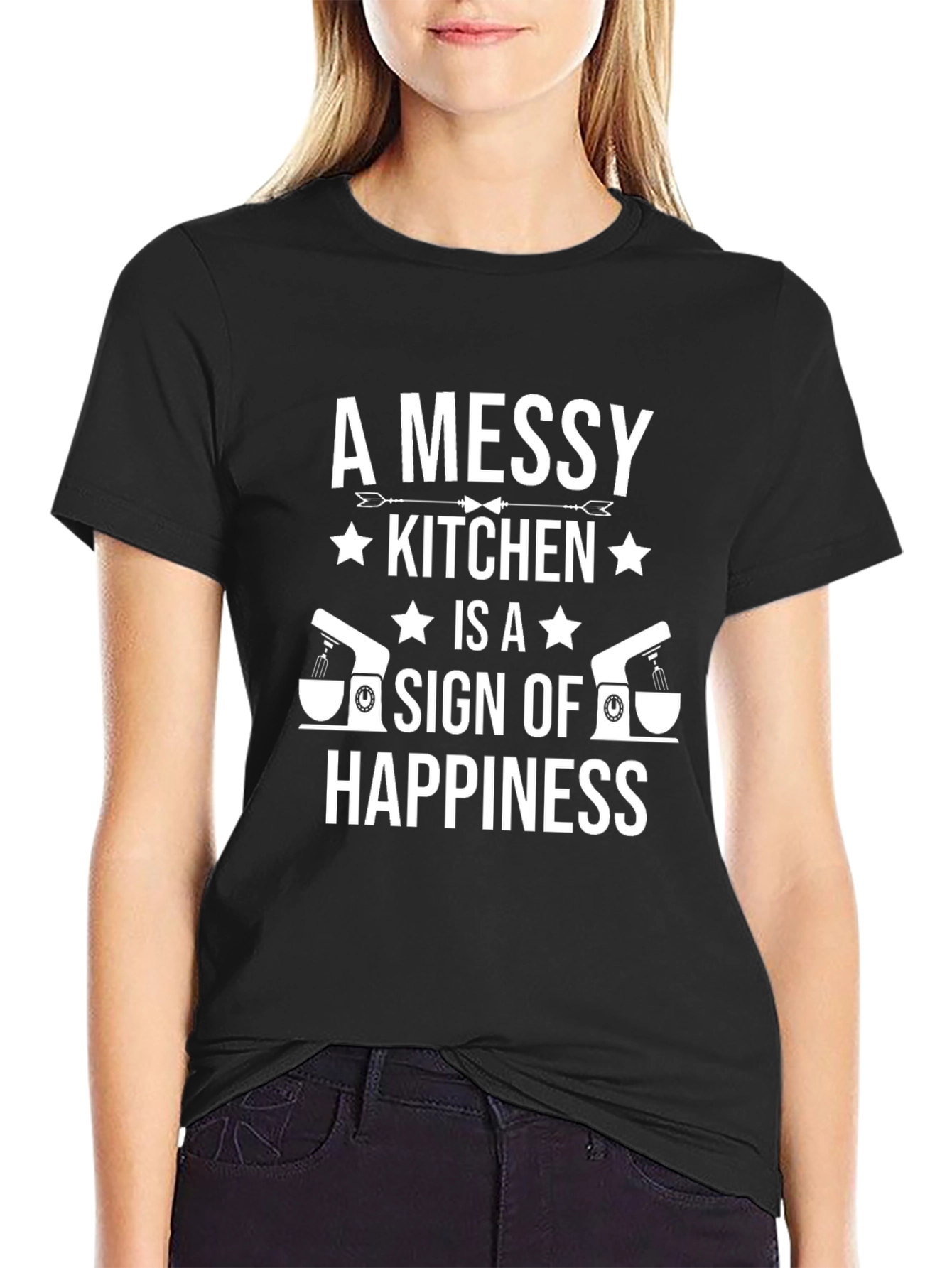 Messy Kitchen Happiness T-Shirt