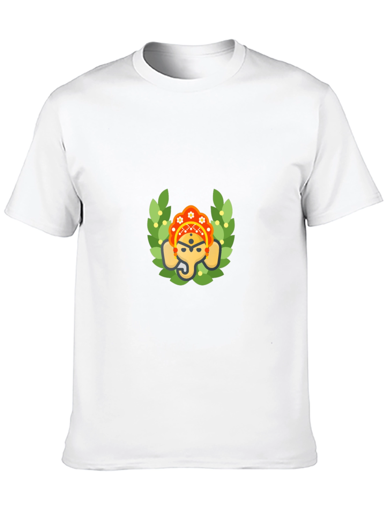 Ganesh Graphic Print Black T-Shirt