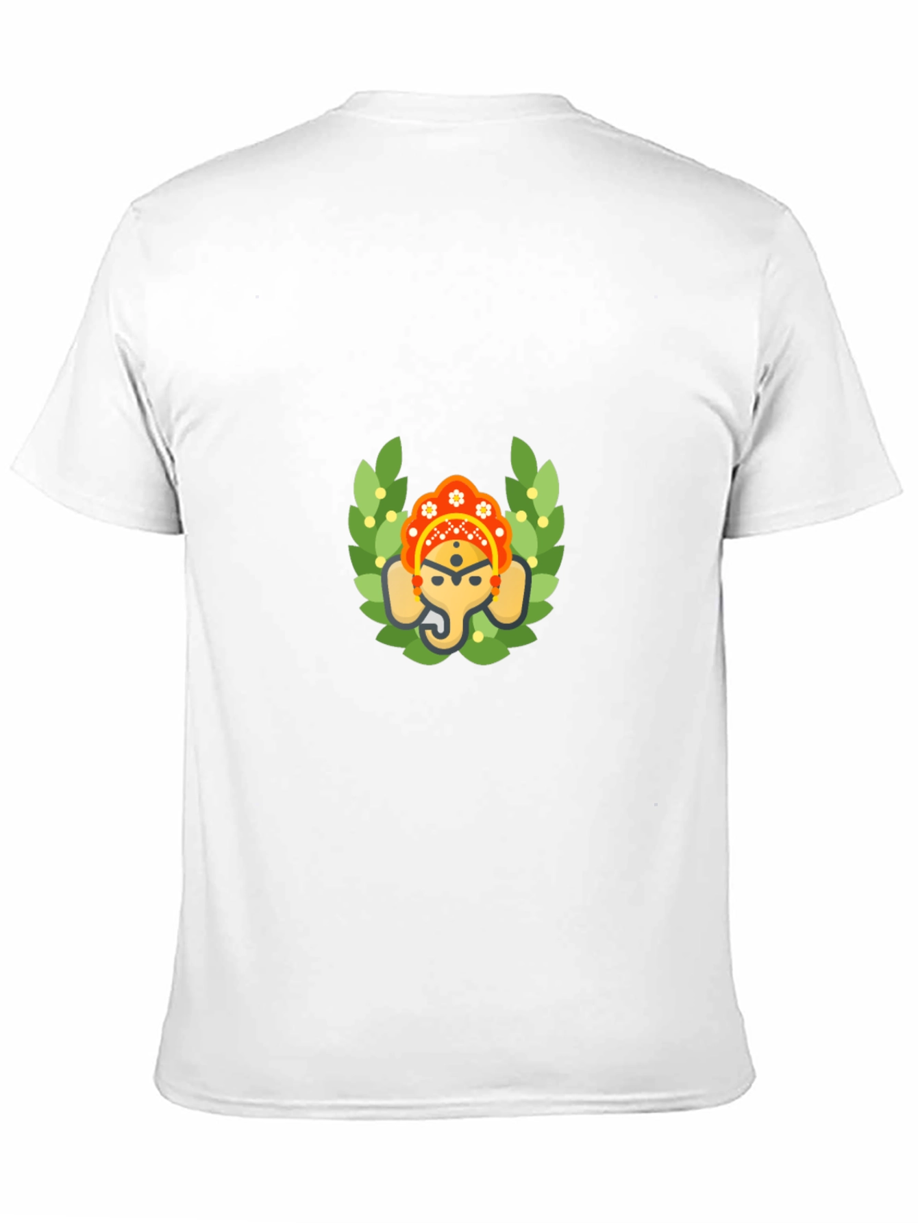 Ganesh Graphic Print Black T-Shirt