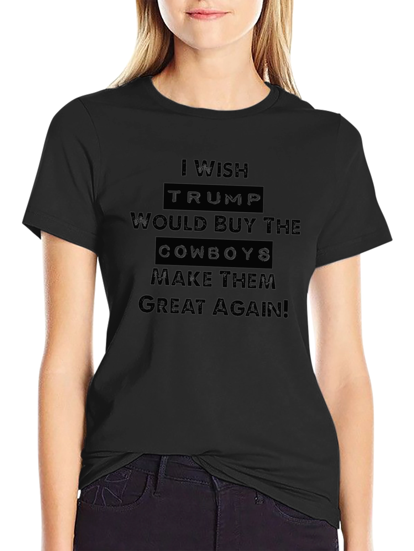Trump Cowboys T-Shirt Make Them Great Again