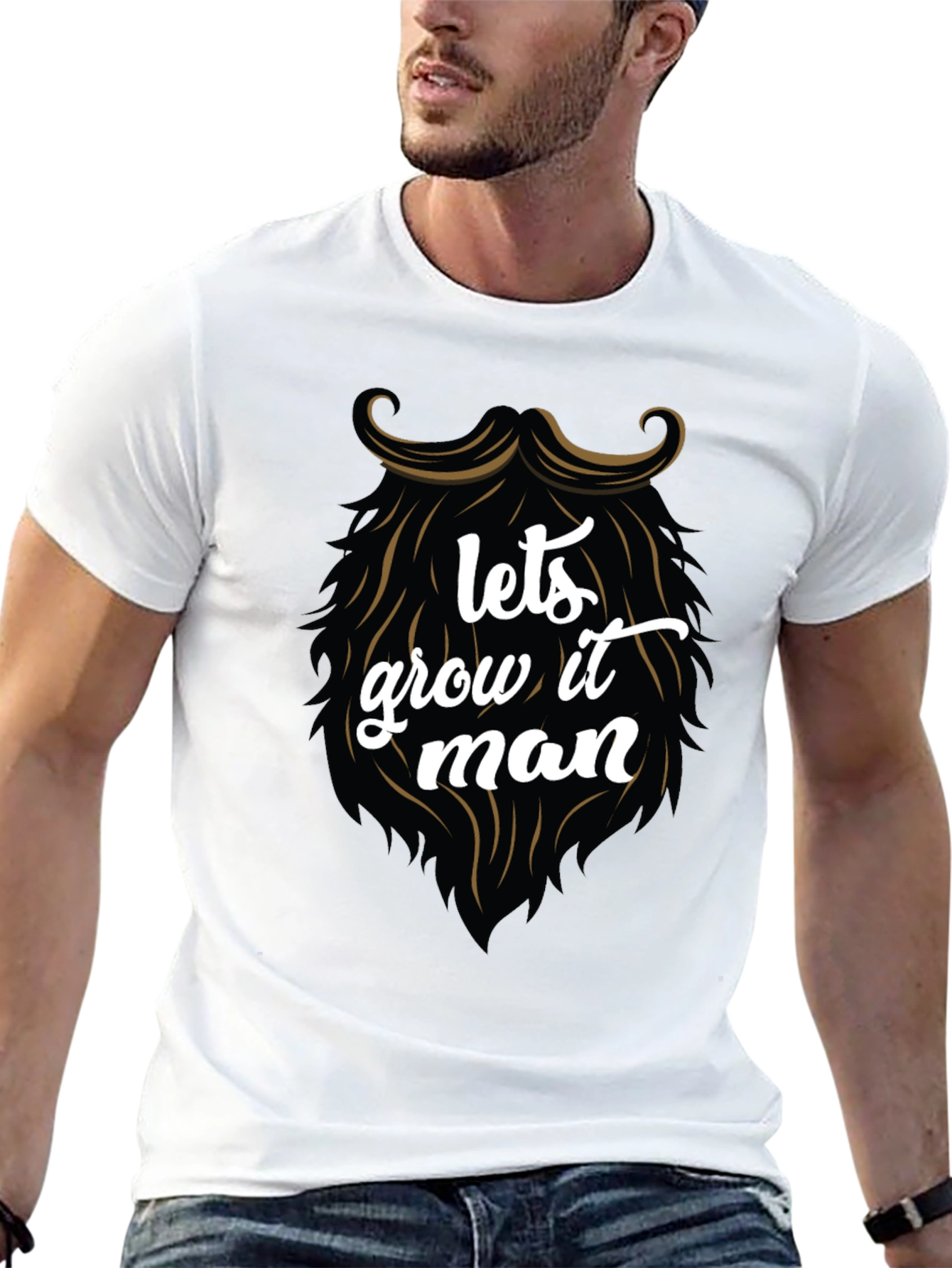 Lets Grow It Man Graphic Tee