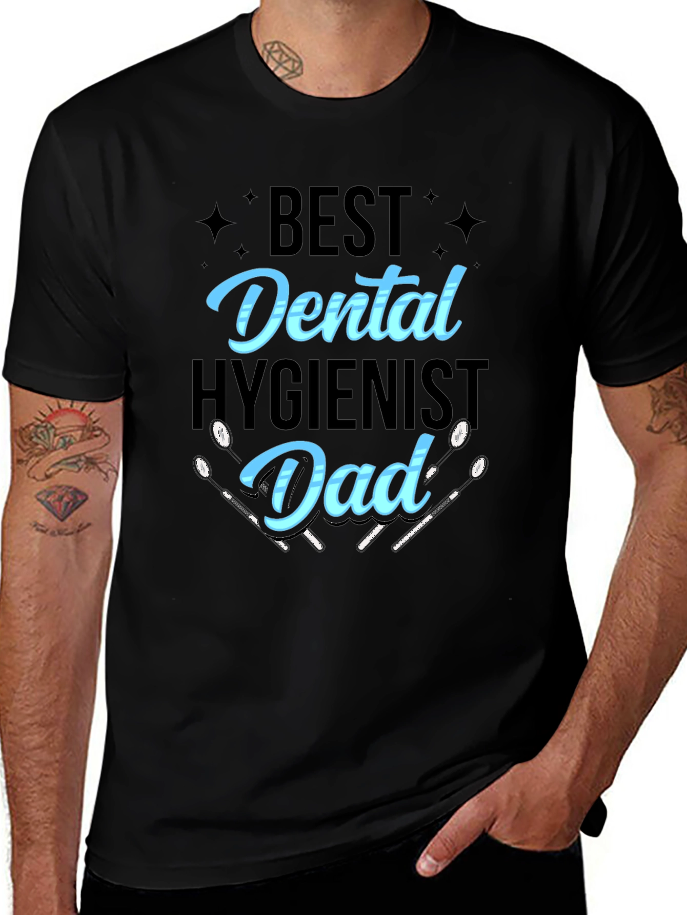 Best Dental Hygienist Dad T-Shirt