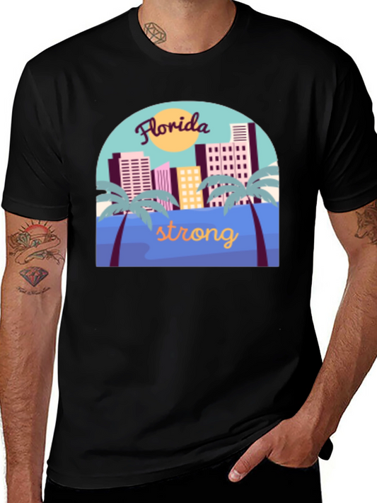 Florida Strong T-Shirt - Cityscape Design