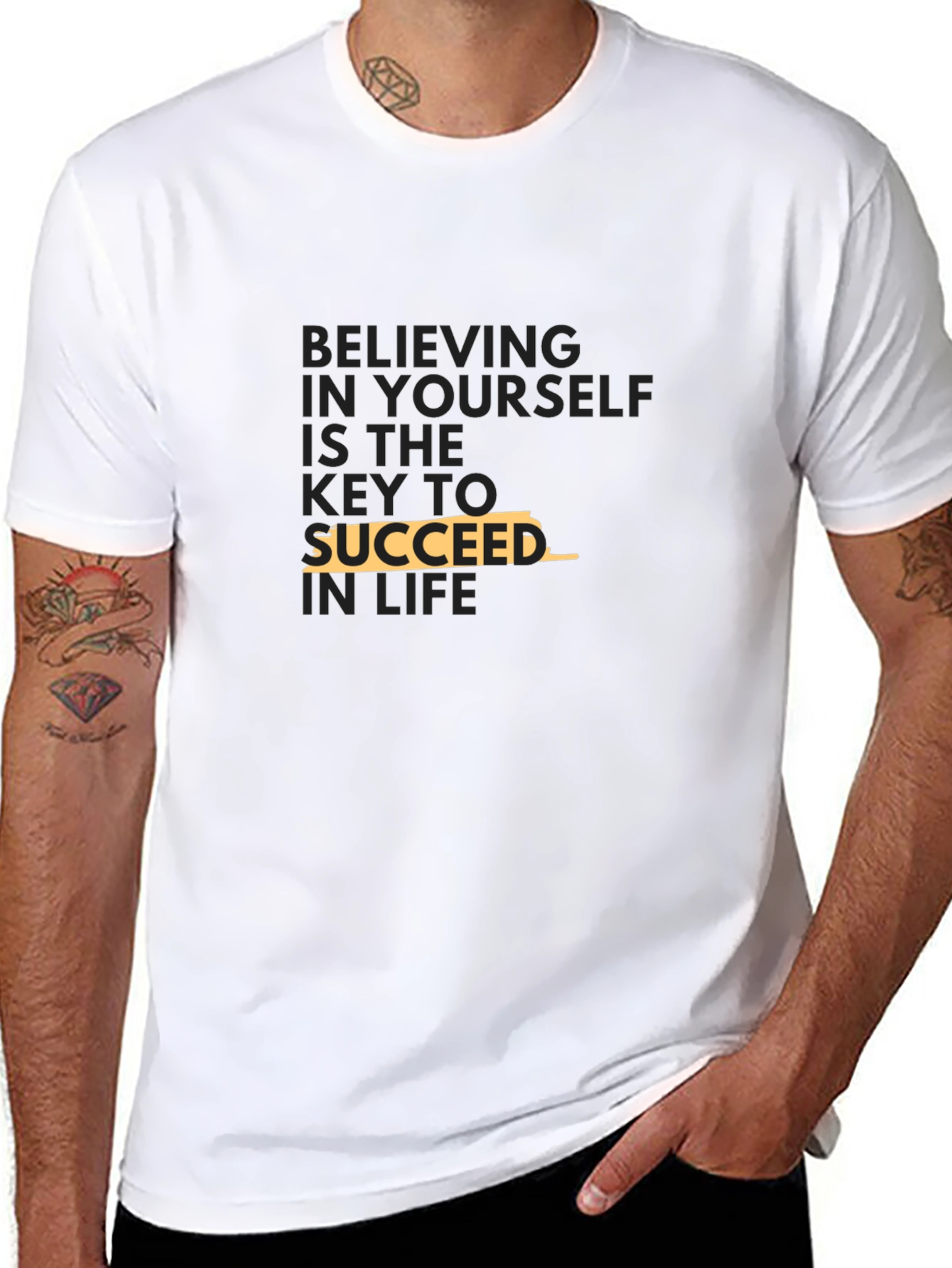 Believe in Yourself T-Shirt - Motivational Tee