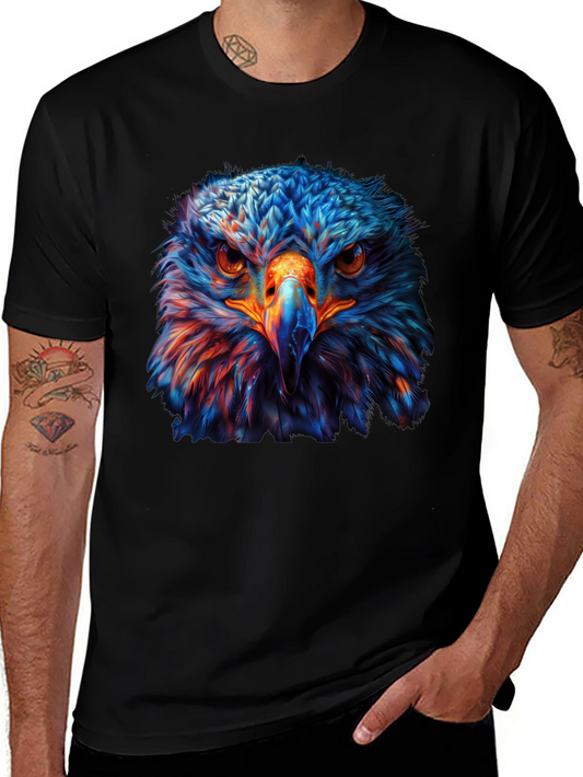 Bold Eagle Graphic Tee - Black T-Shirt