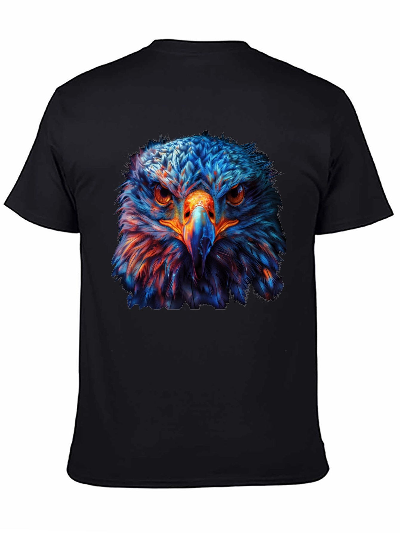 Bold Eagle Graphic Tee - Black T-Shirt