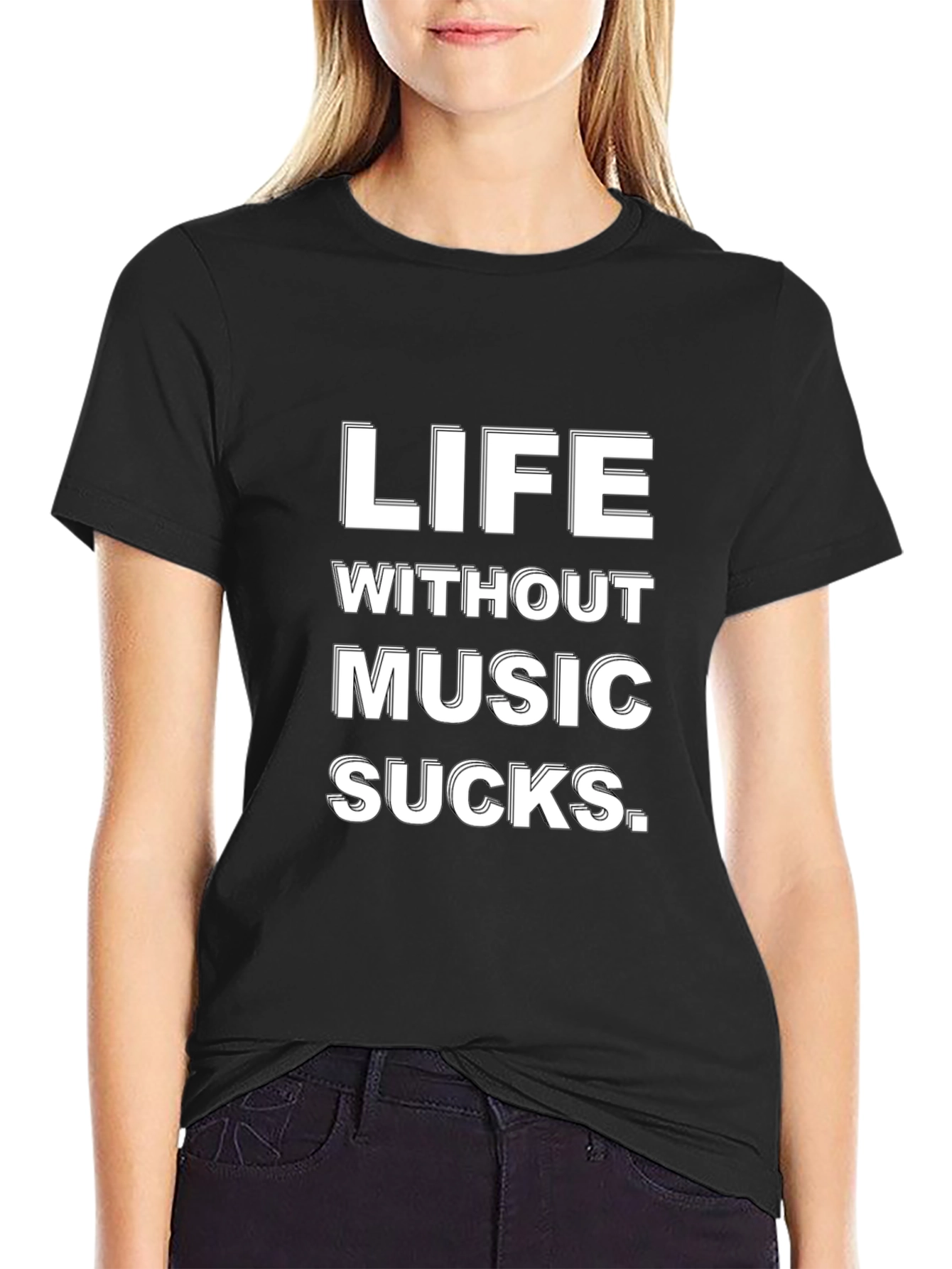 Life Without Music Sucks T-Shirt