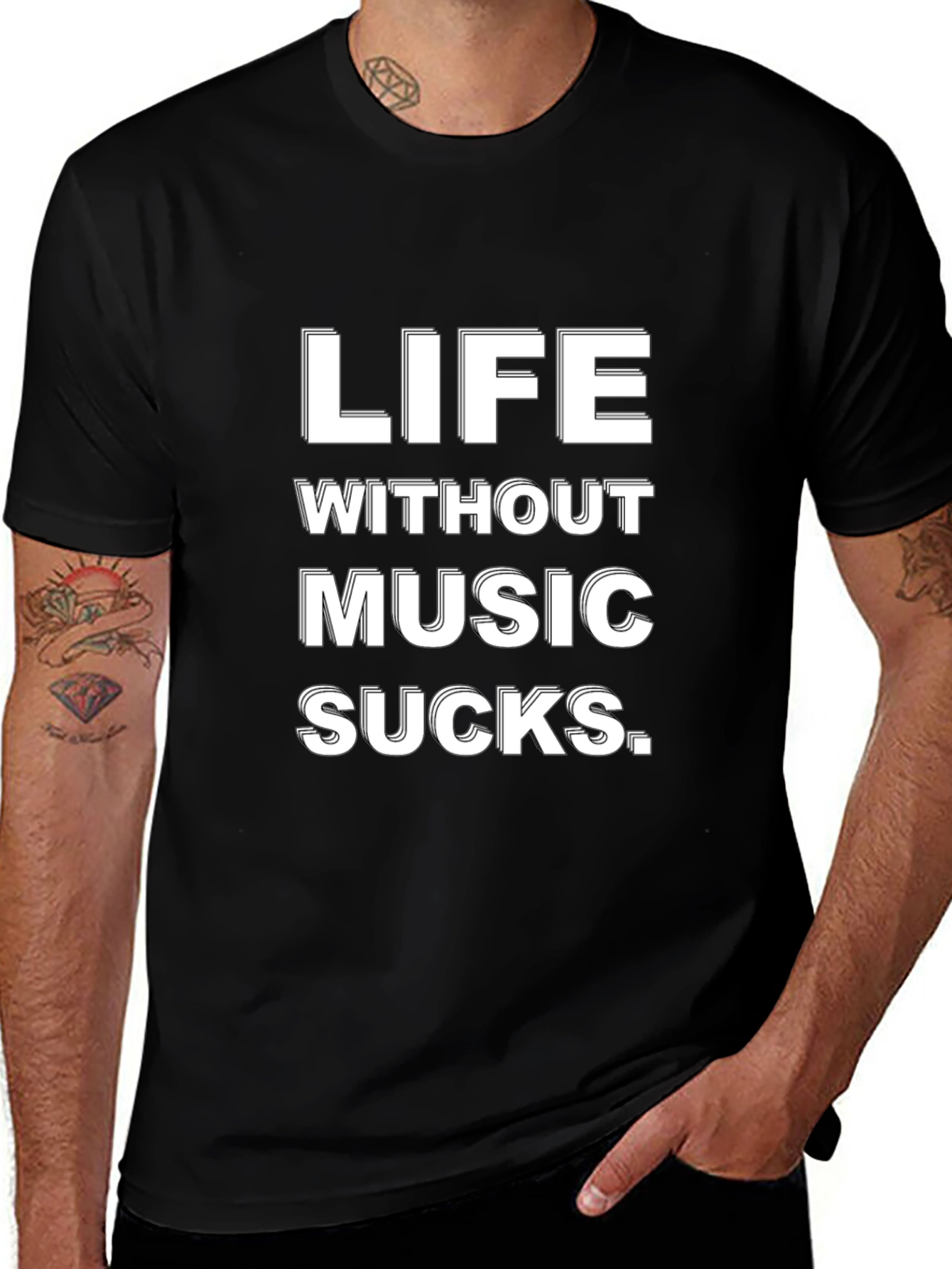 Life Without Music Sucks T-Shirt