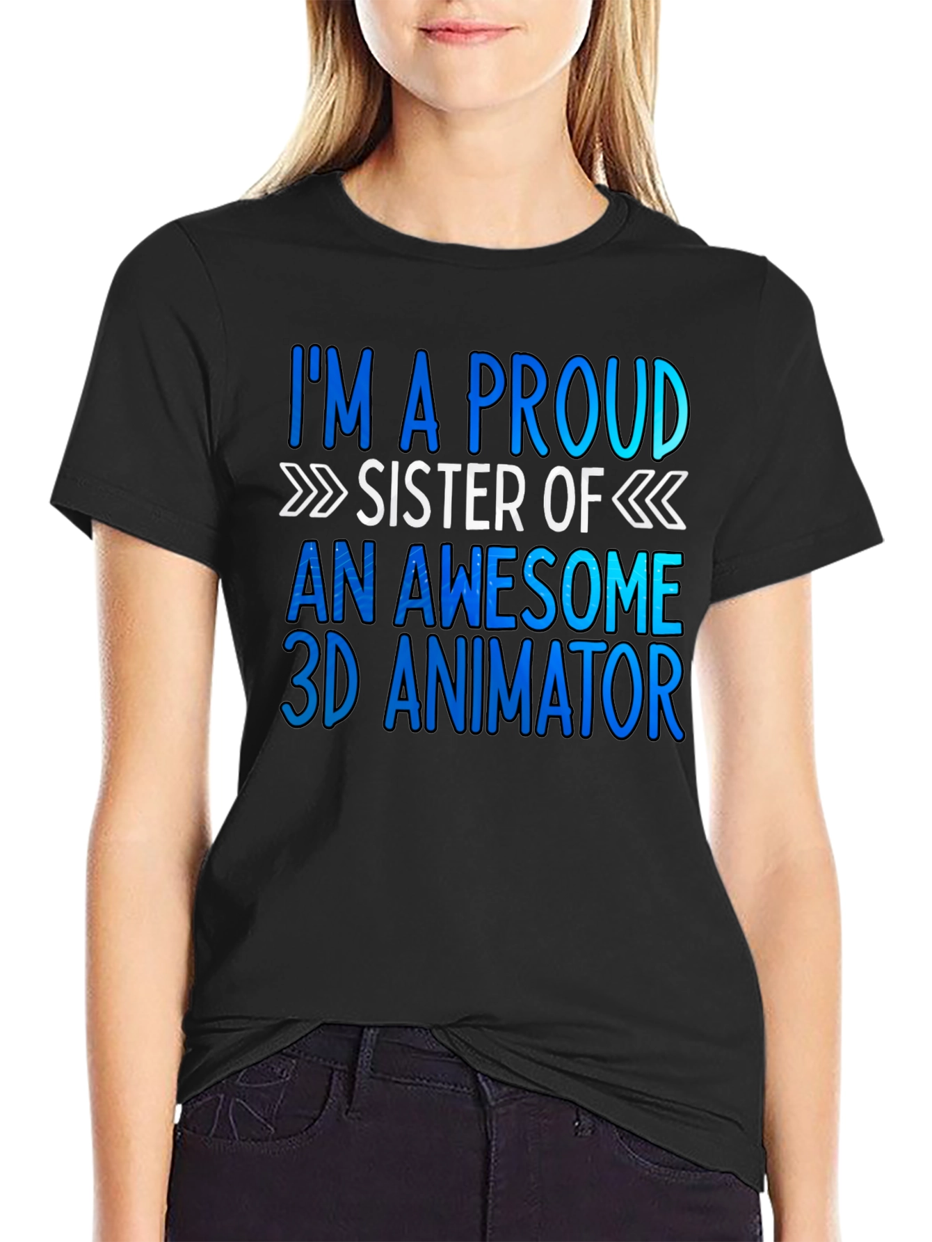 Proud Sister of a 3D Animator T-Shirt