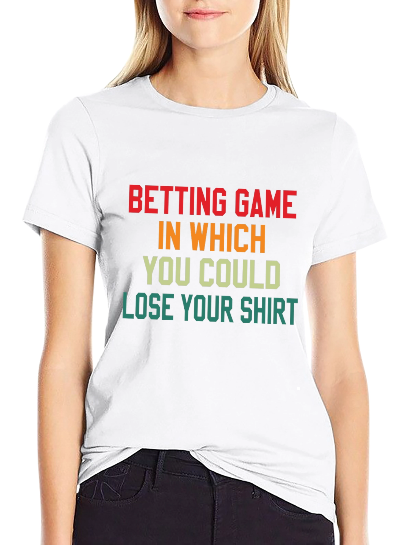 Betting Game T-Shirt - Lose Your Shirt