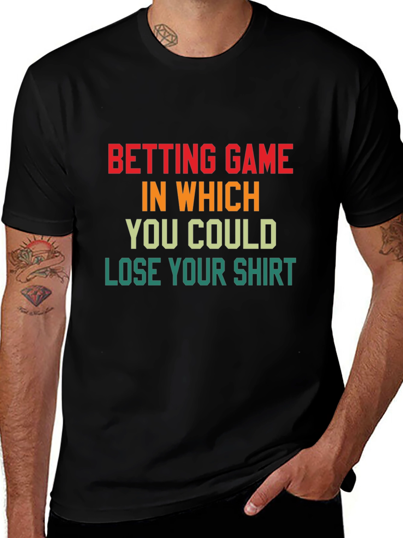 Betting Game T-Shirt - Lose Your Shirt
