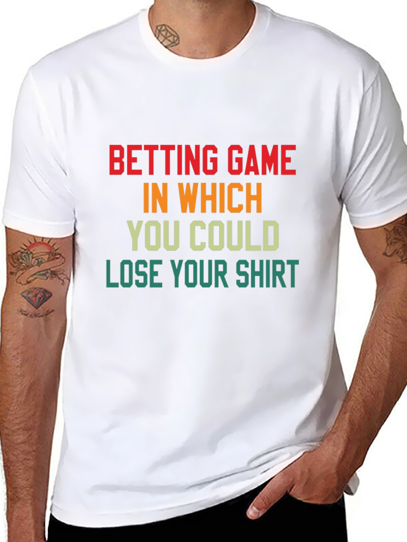 Betting Game T-Shirt - Lose Your Shirt