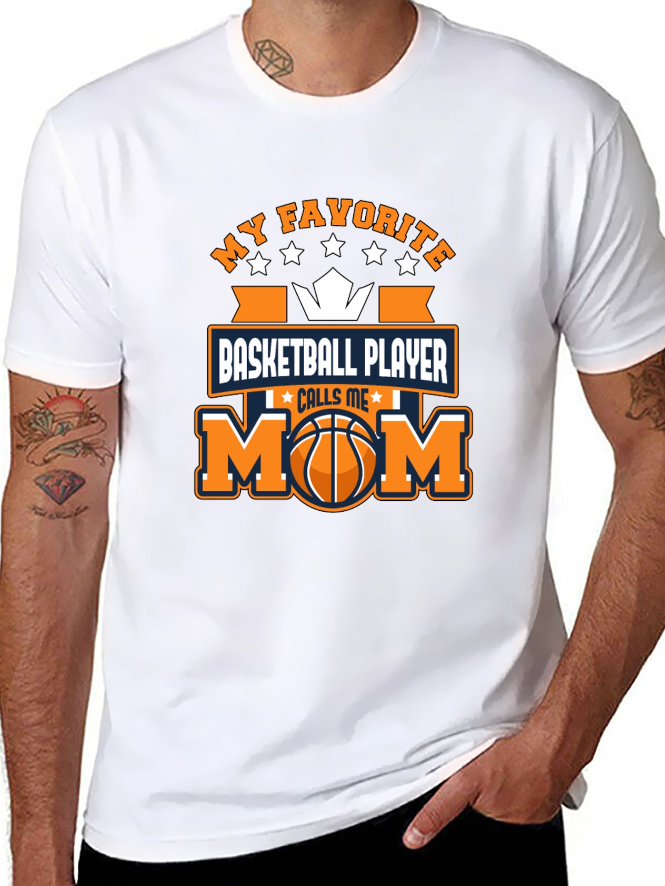 My Favorite Basketball Player Calls Me Mom T-Shirt