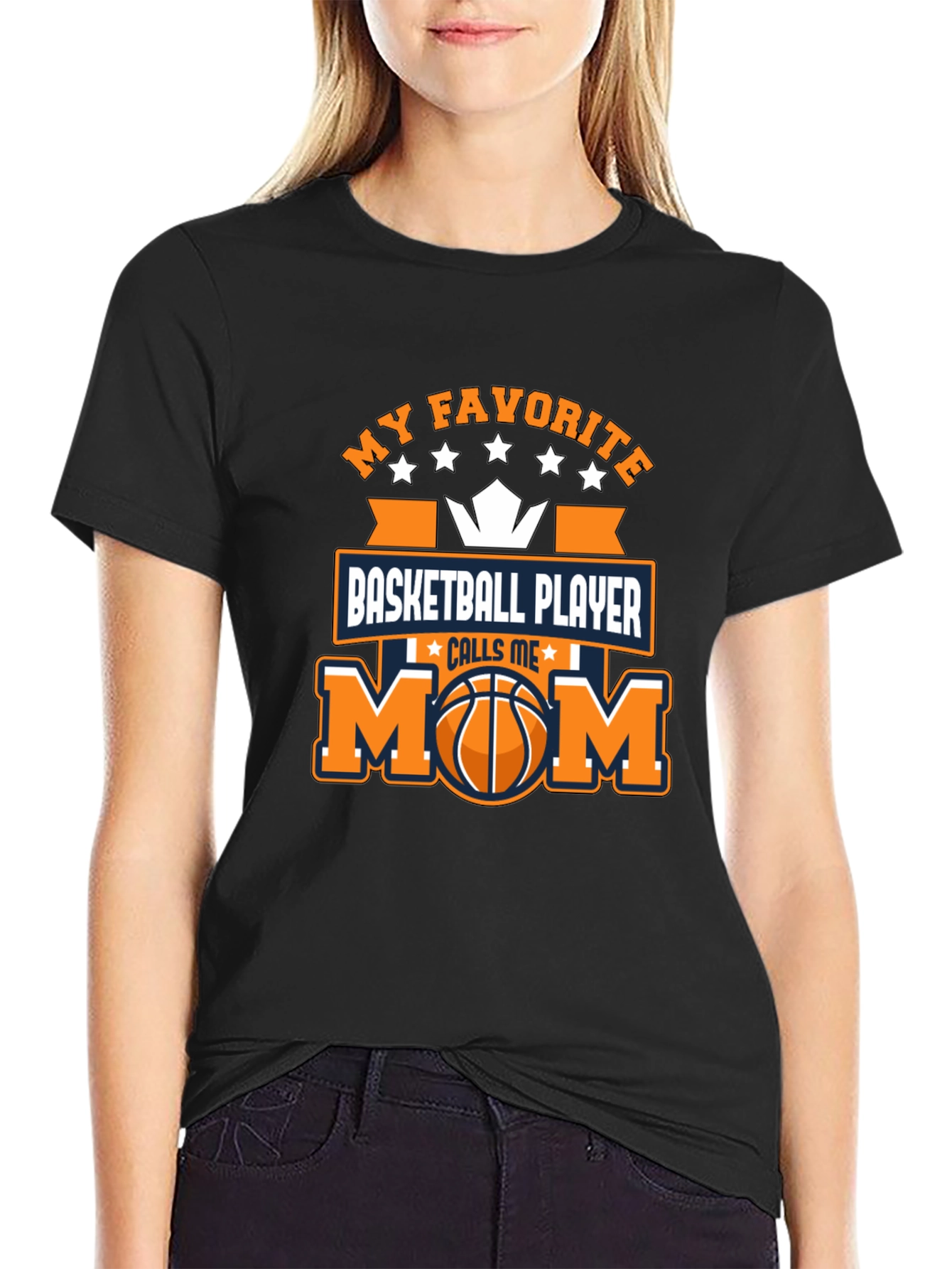 My Favorite Basketball Player Calls Me Mom T-Shirt
