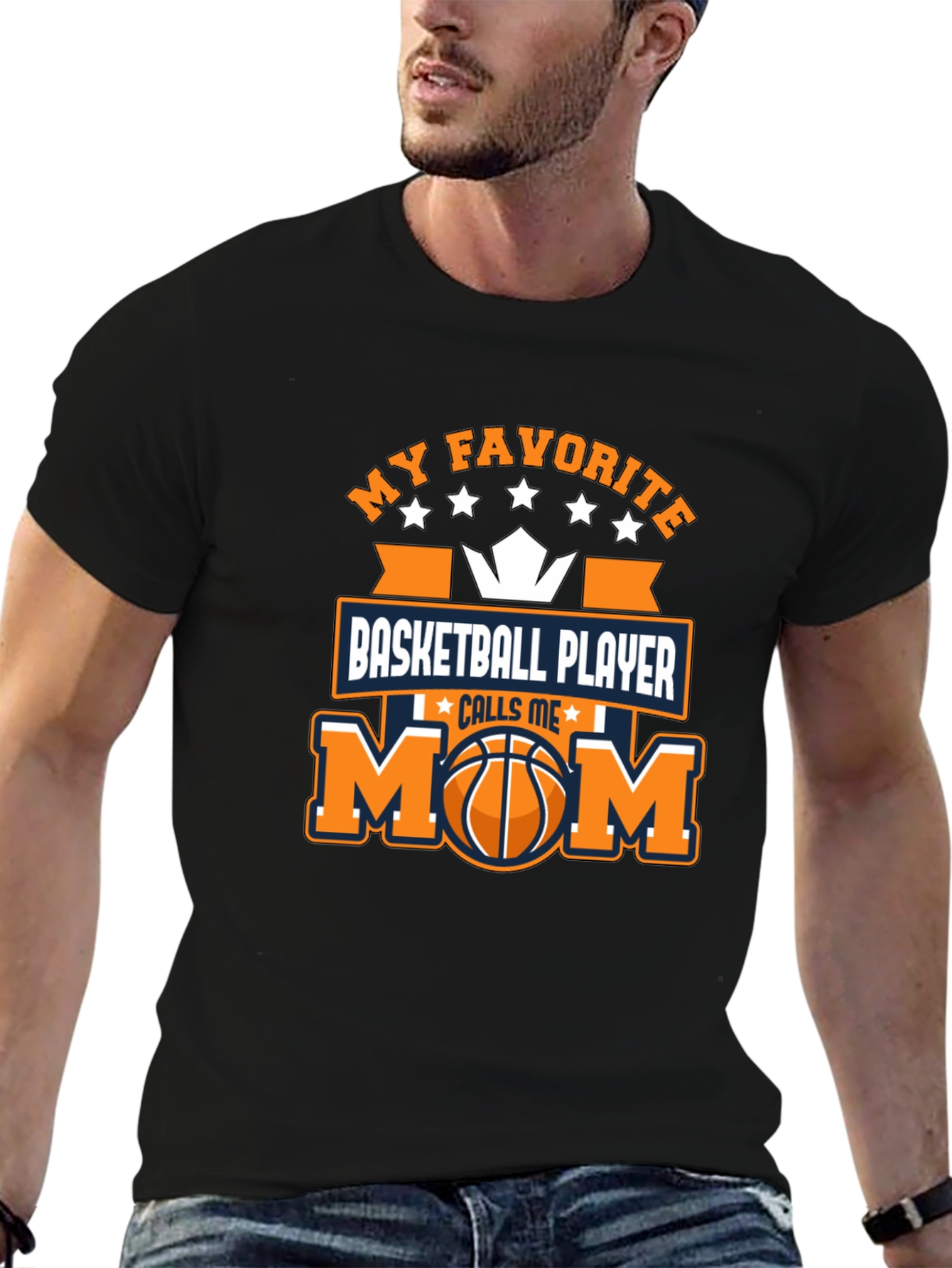 My Favorite Basketball Player Calls Me Mom T-Shirt