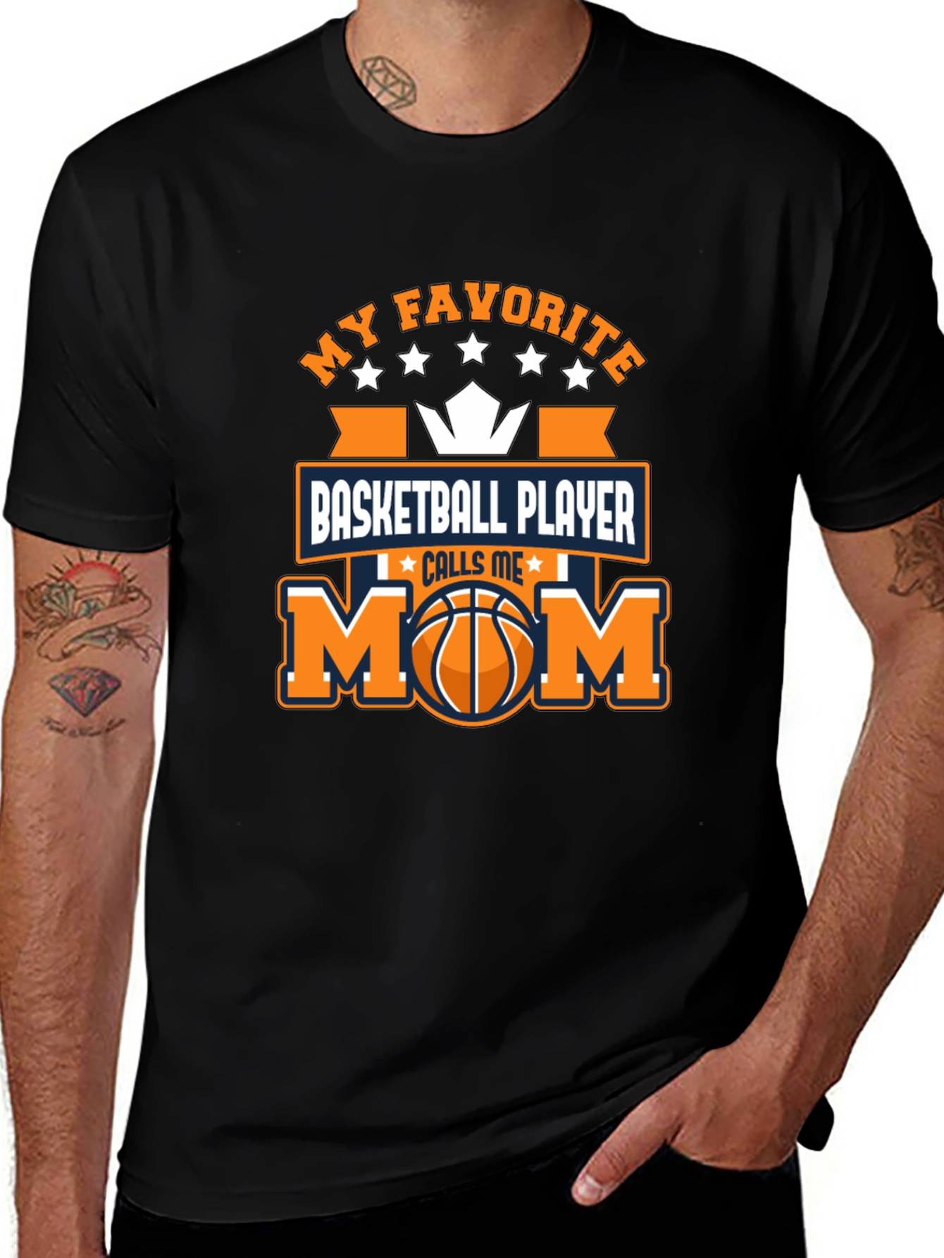 My Favorite Basketball Player Calls Me Mom T-Shirt