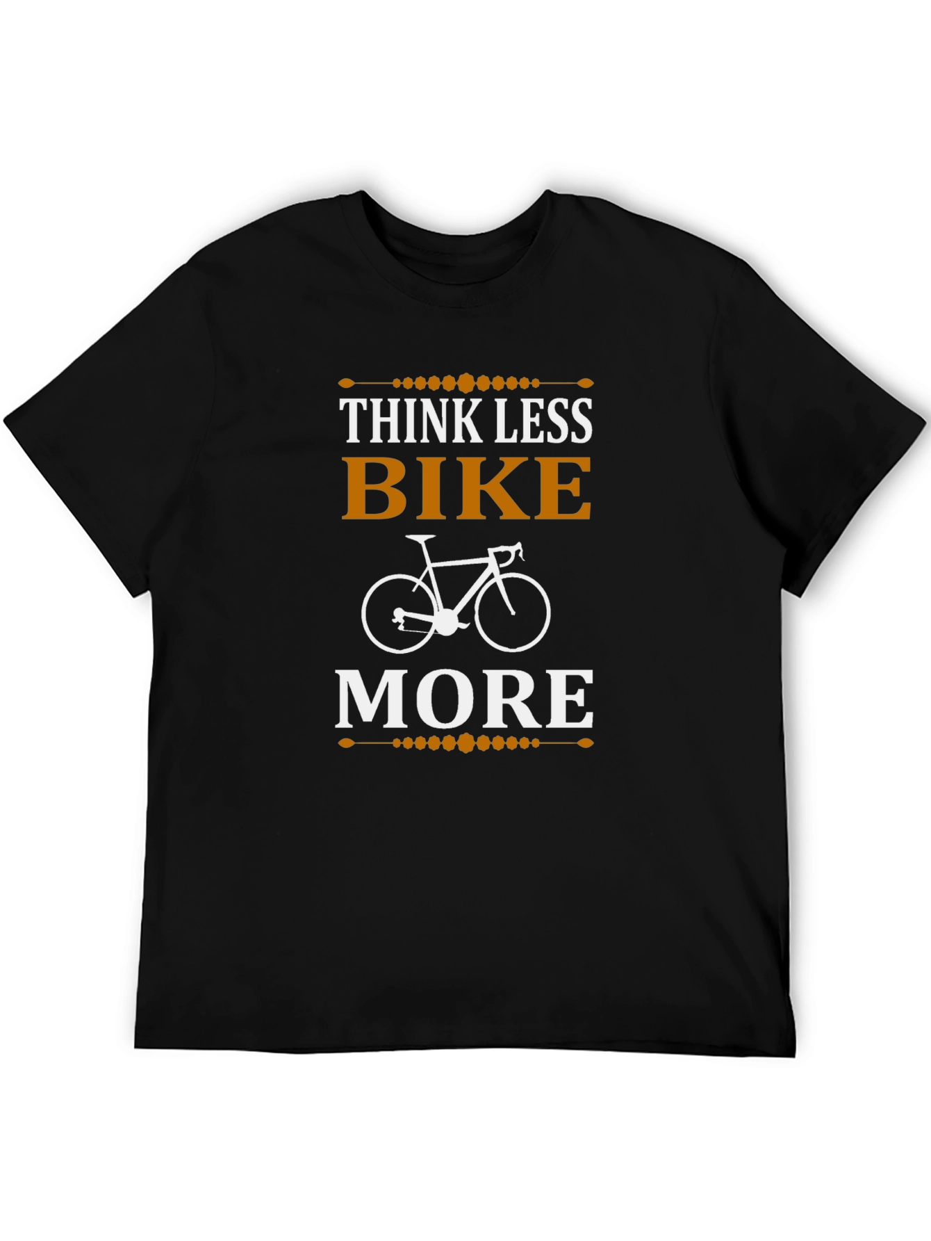 Think Less Bike More Graphic T-Shirt