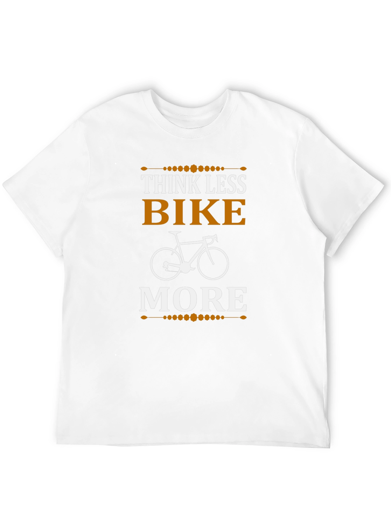 Think Less Bike More Graphic T-Shirt
