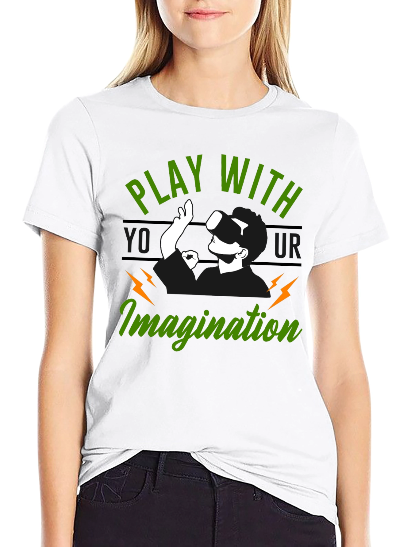 Play With Imagination Graphic T-Shirt