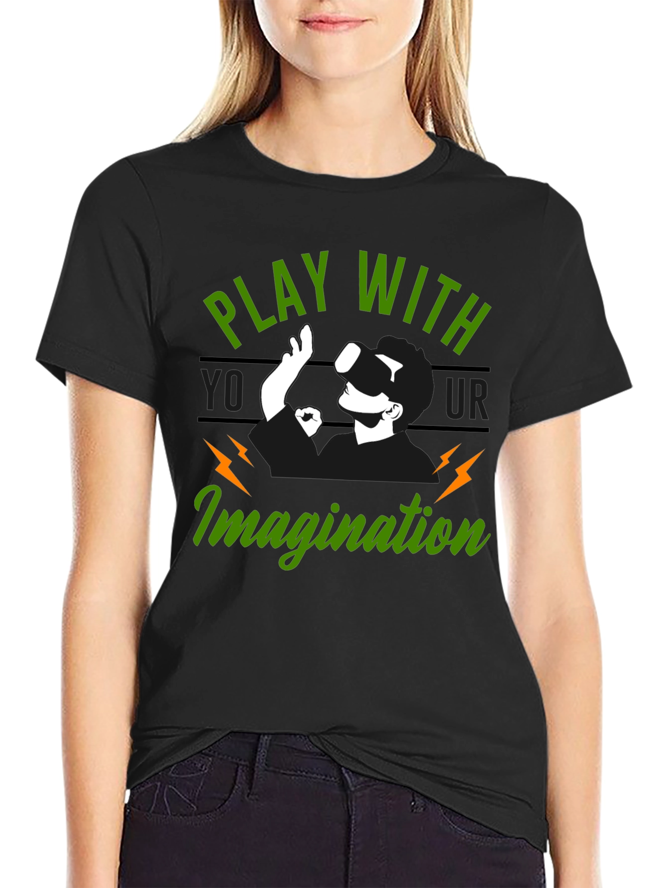 Play With Imagination Graphic T-Shirt
