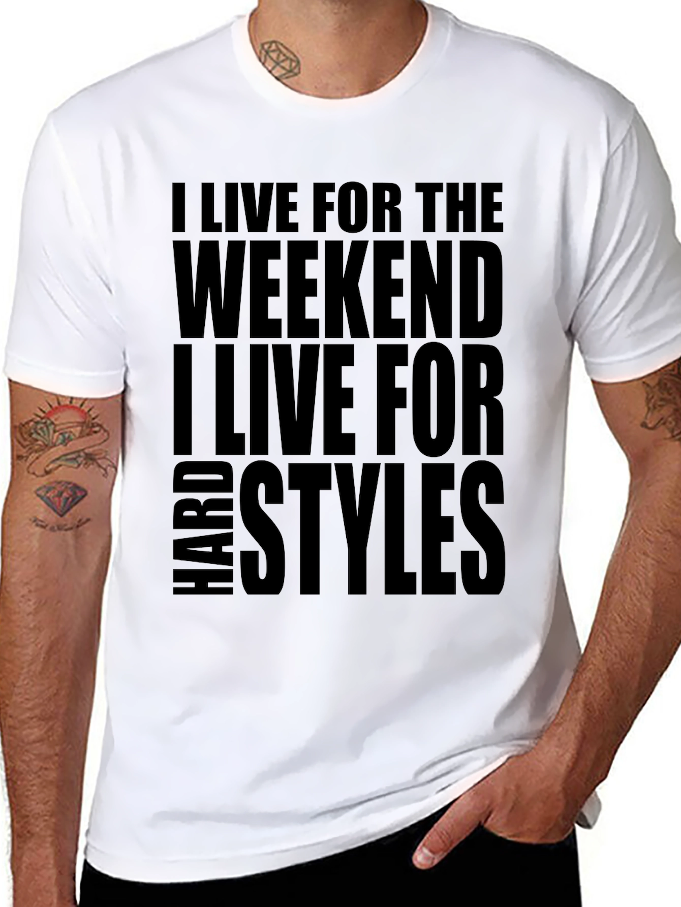 Weekend Vibes Graphic Tee - Hardstyle Fan Apparel