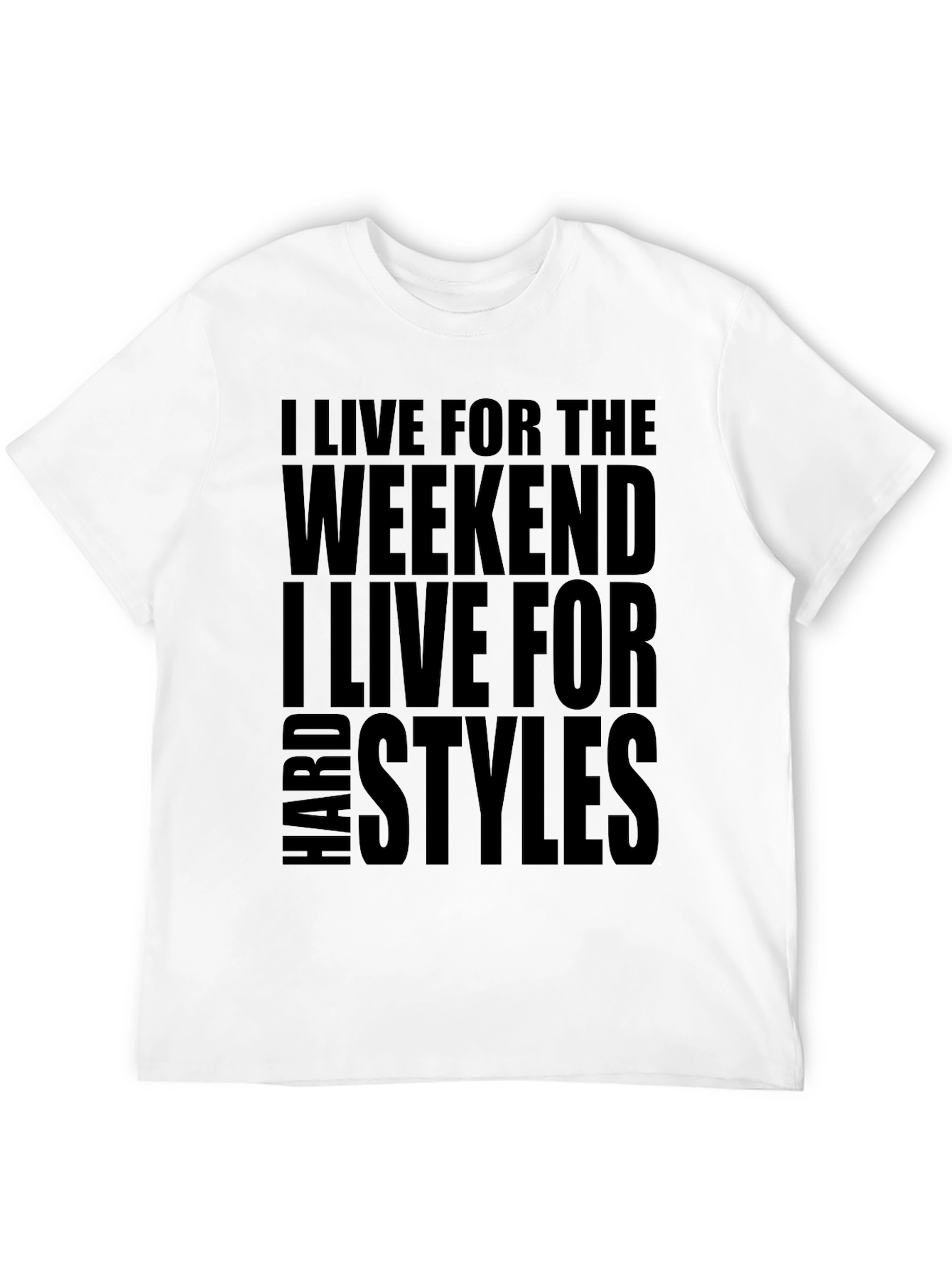Weekend Vibes Graphic Tee - Hardstyle Fan Apparel