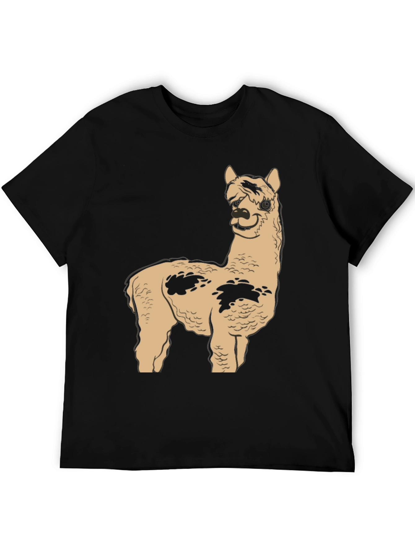 Alpaca Graphic Tee - Casual Comfort