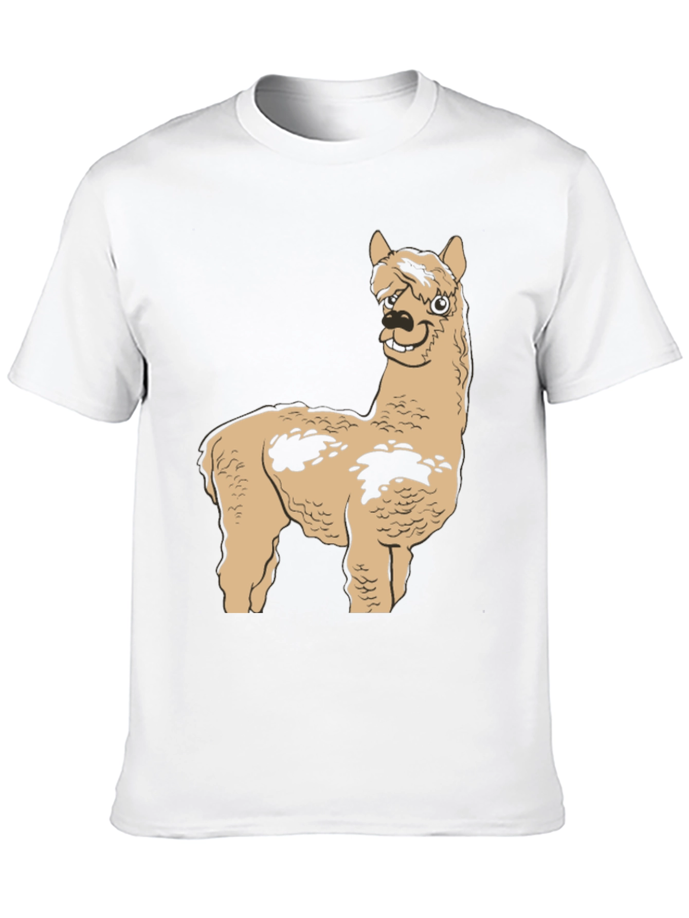 Alpaca Graphic Tee - Casual Comfort