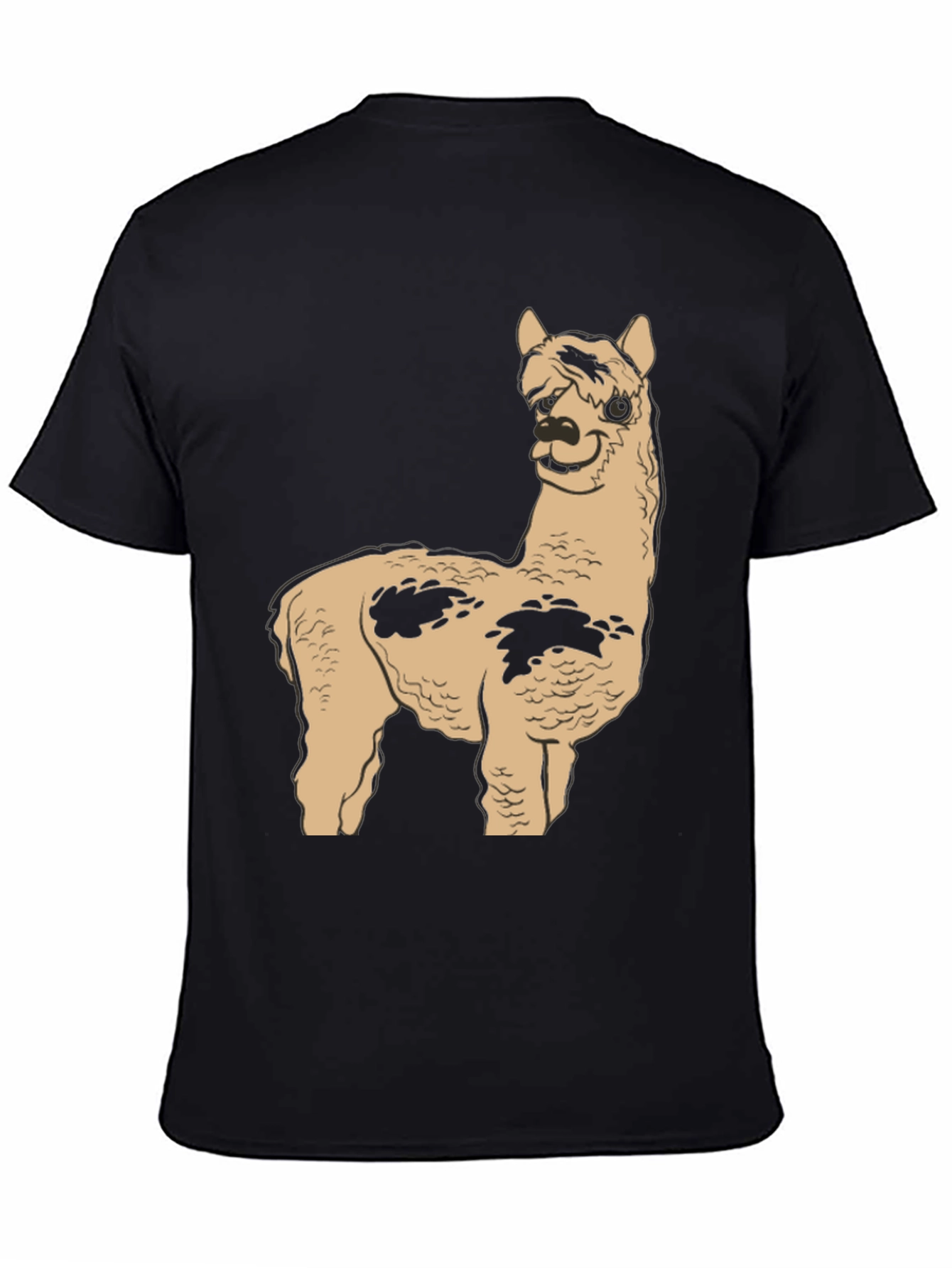 Alpaca Graphic Tee - Casual Comfort