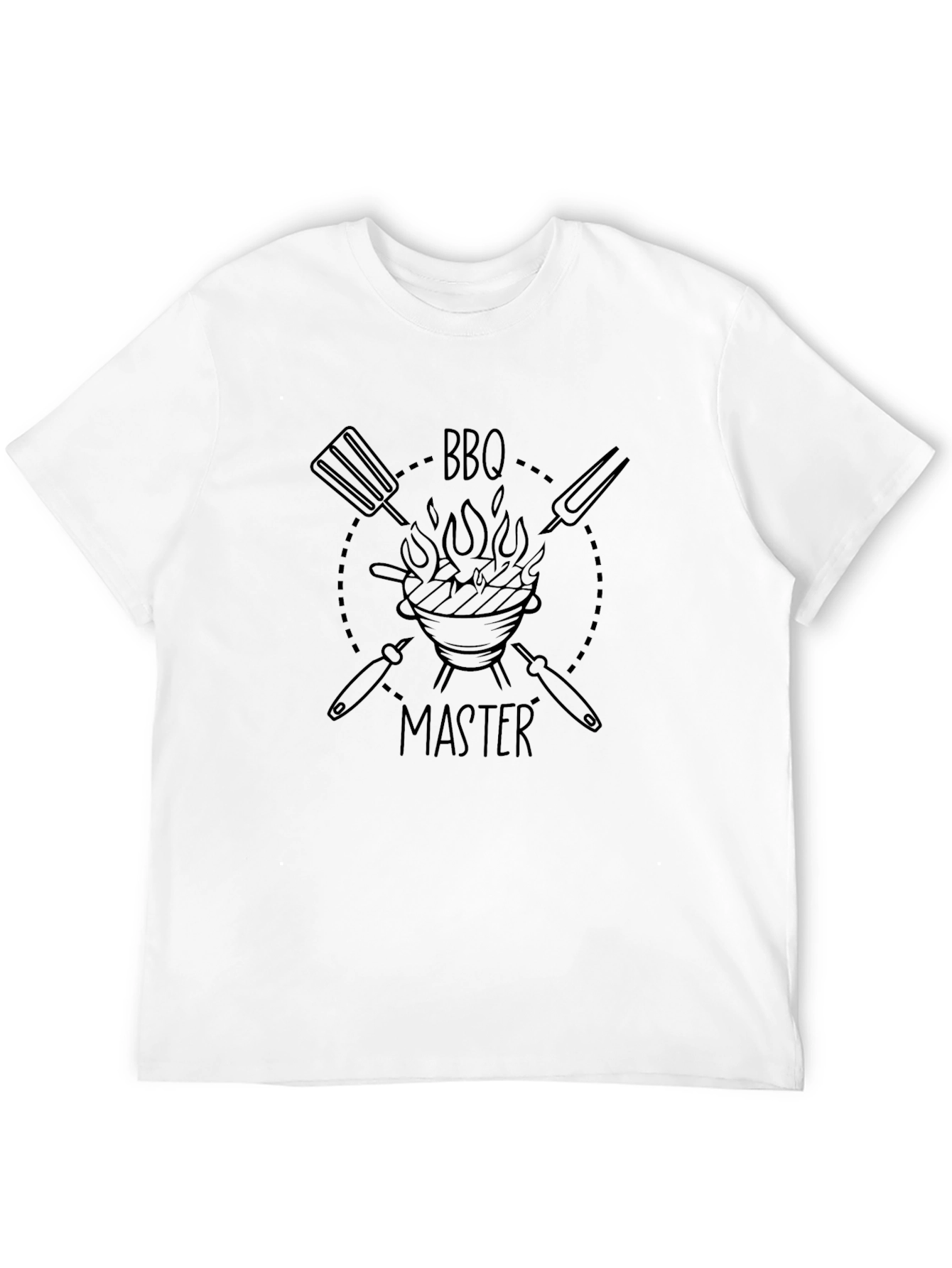 BBQ Master Black Graphic Tee