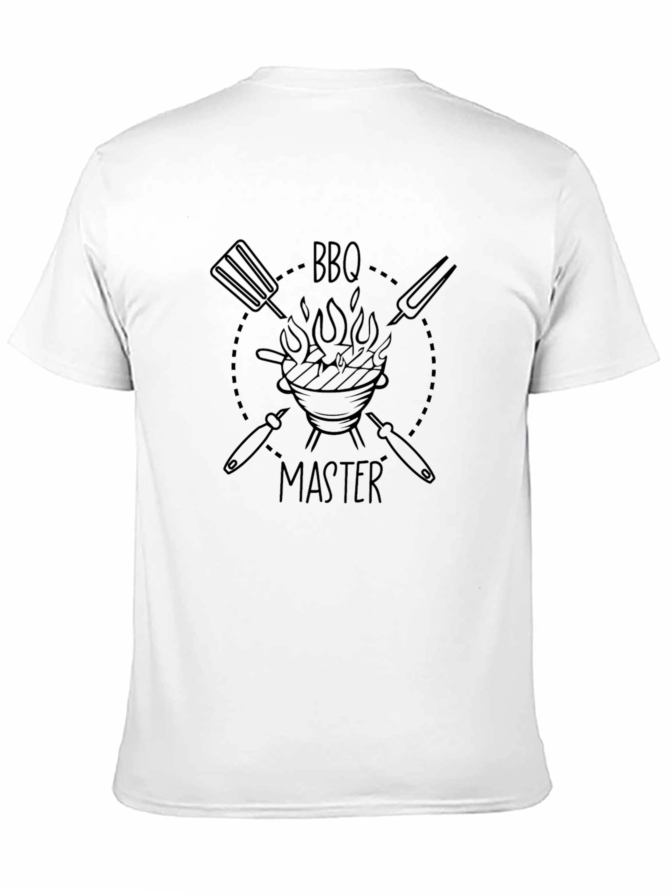 BBQ Master Black Graphic Tee