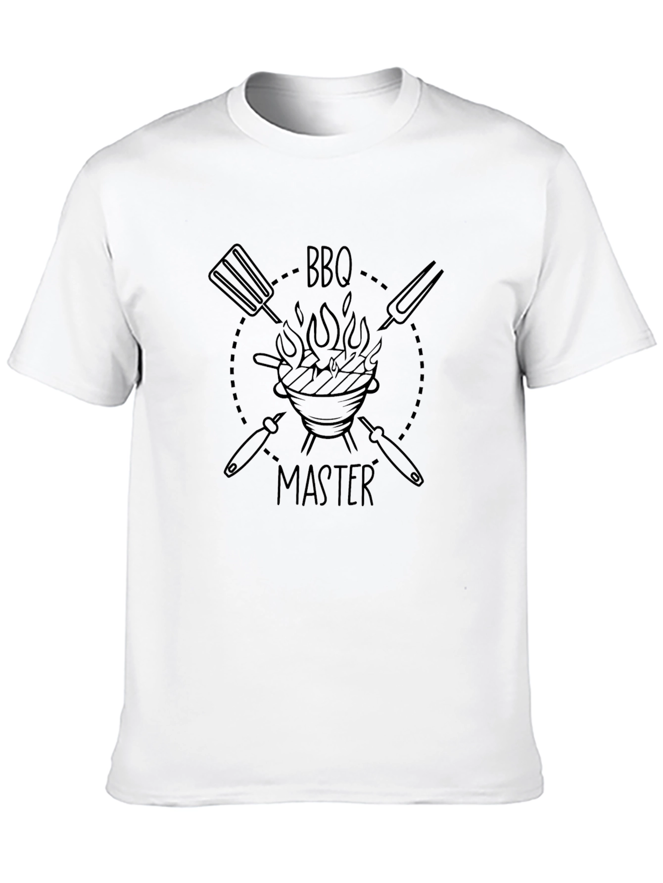 BBQ Master Black Graphic Tee