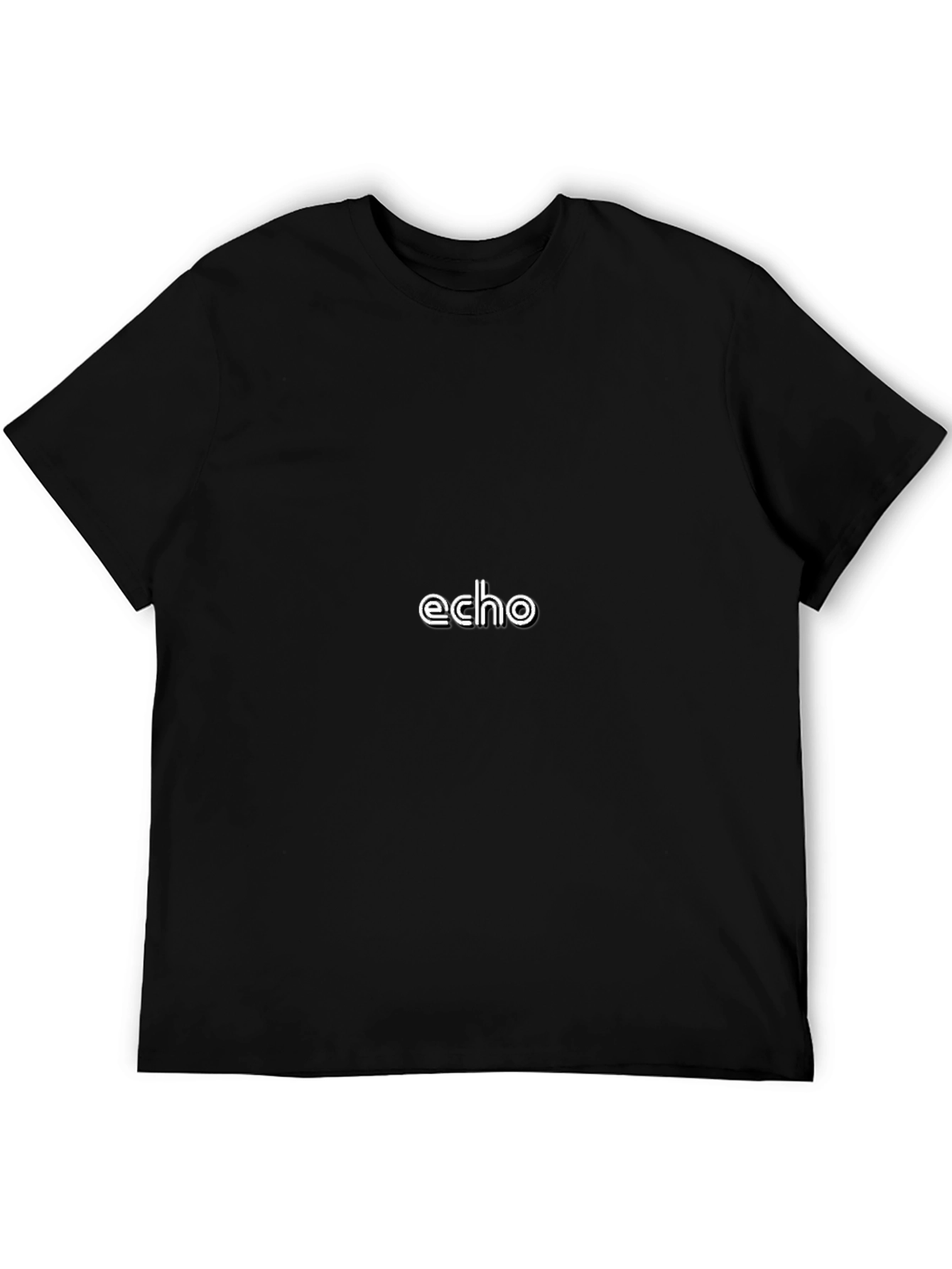 Echo Mens Black T-Shirt
