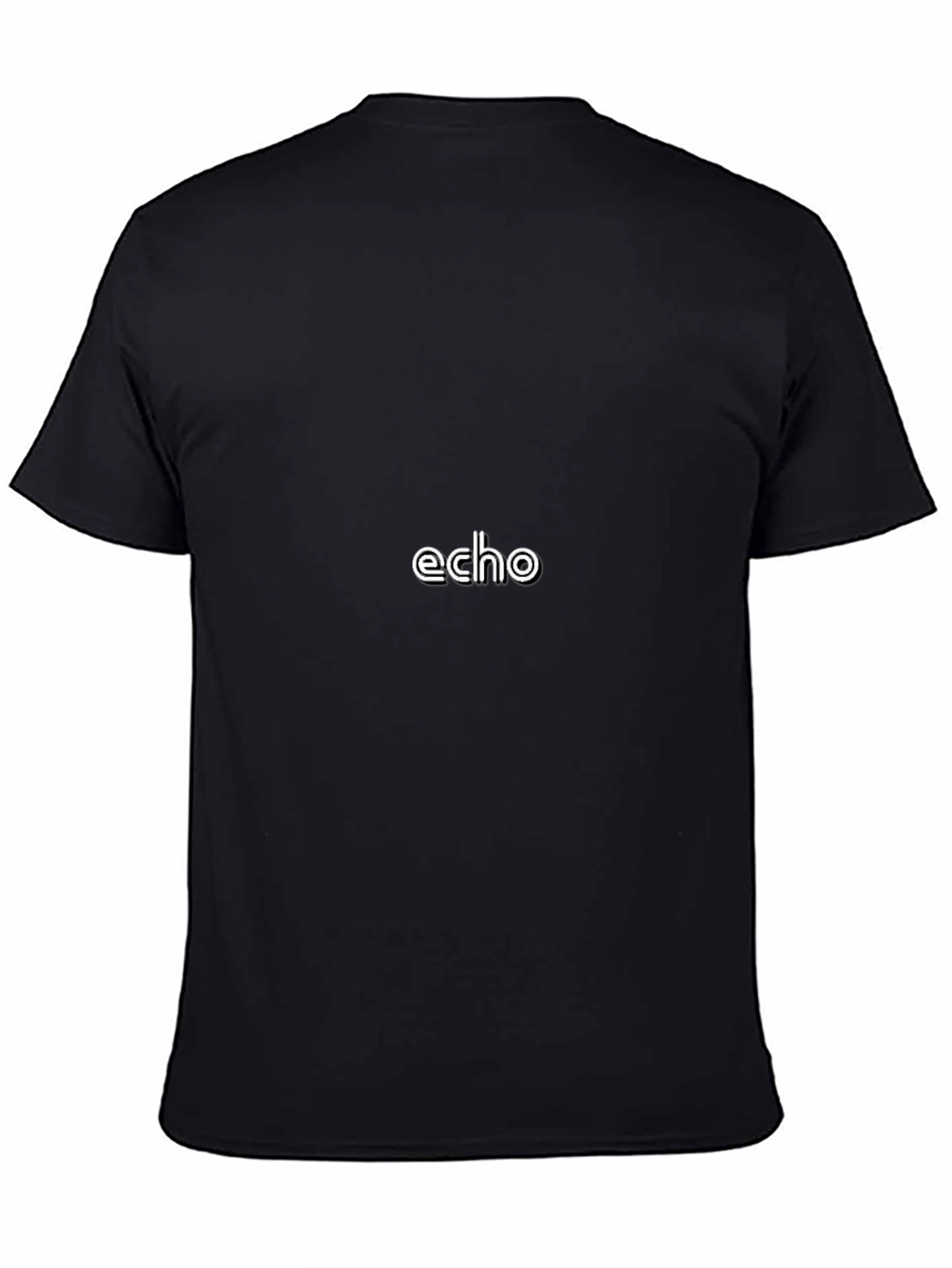 Echo Mens Black T-Shirt