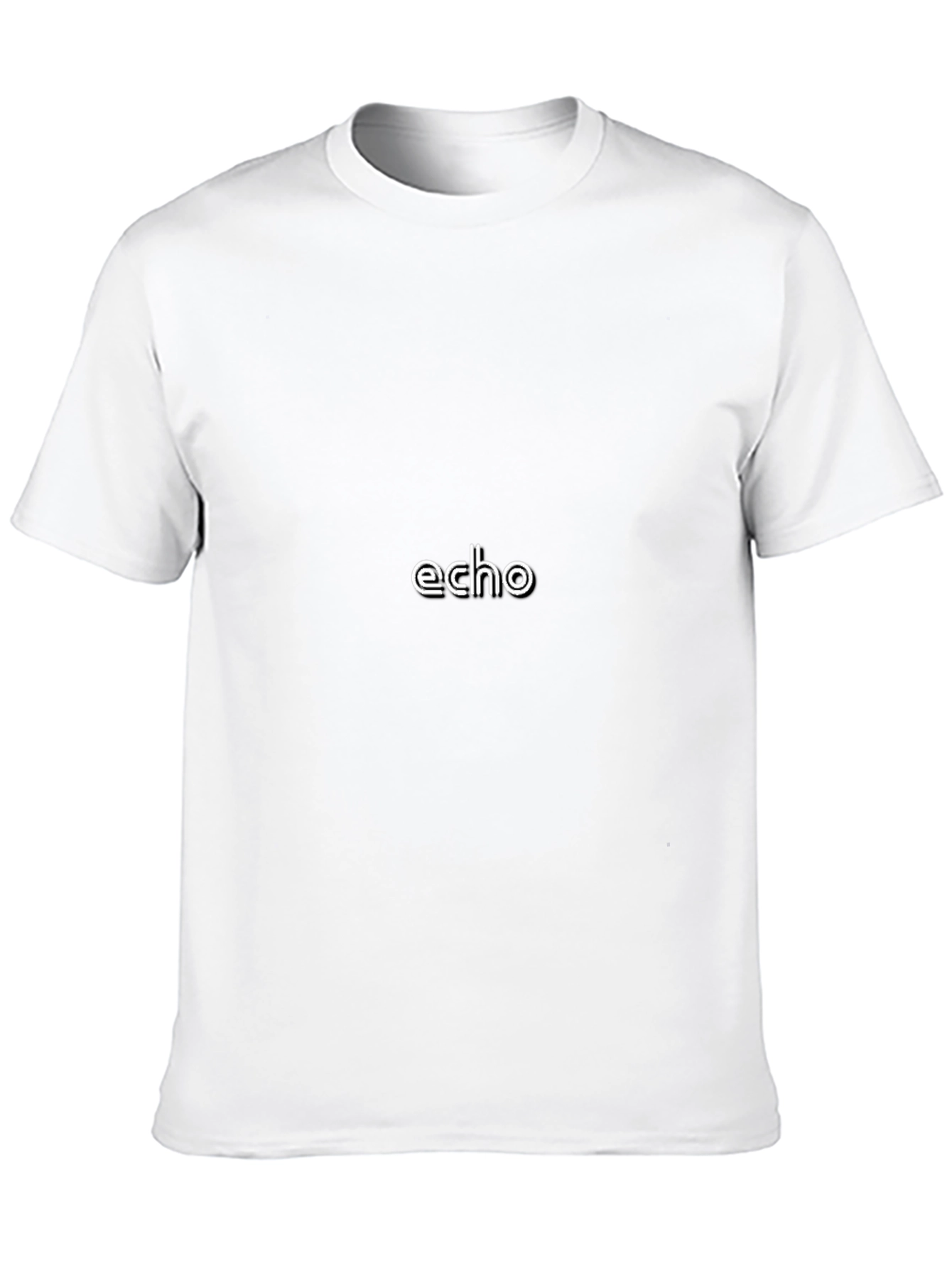 Echo Mens Black T-Shirt