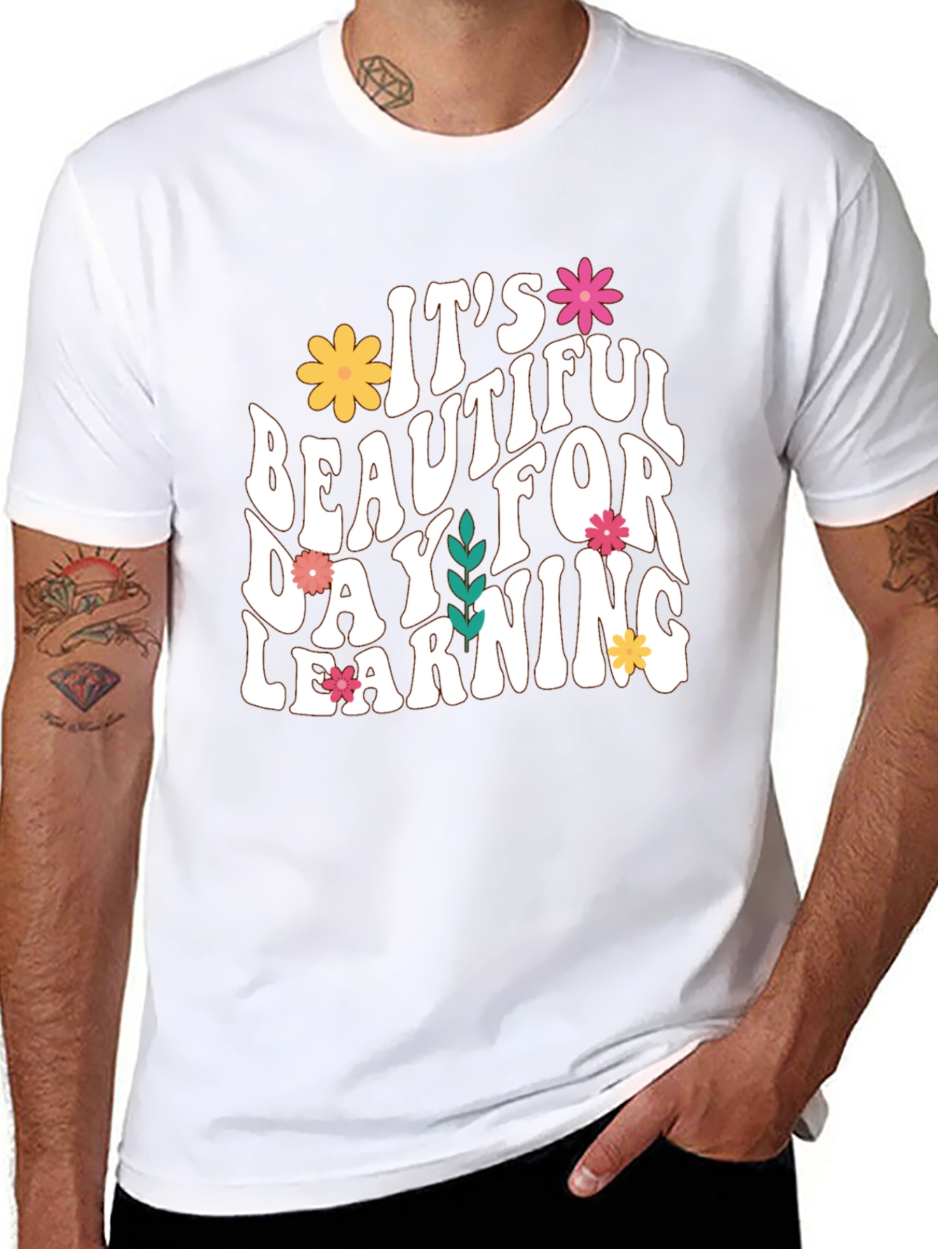 Its A Beautiful Day For Learning Graphic Tee