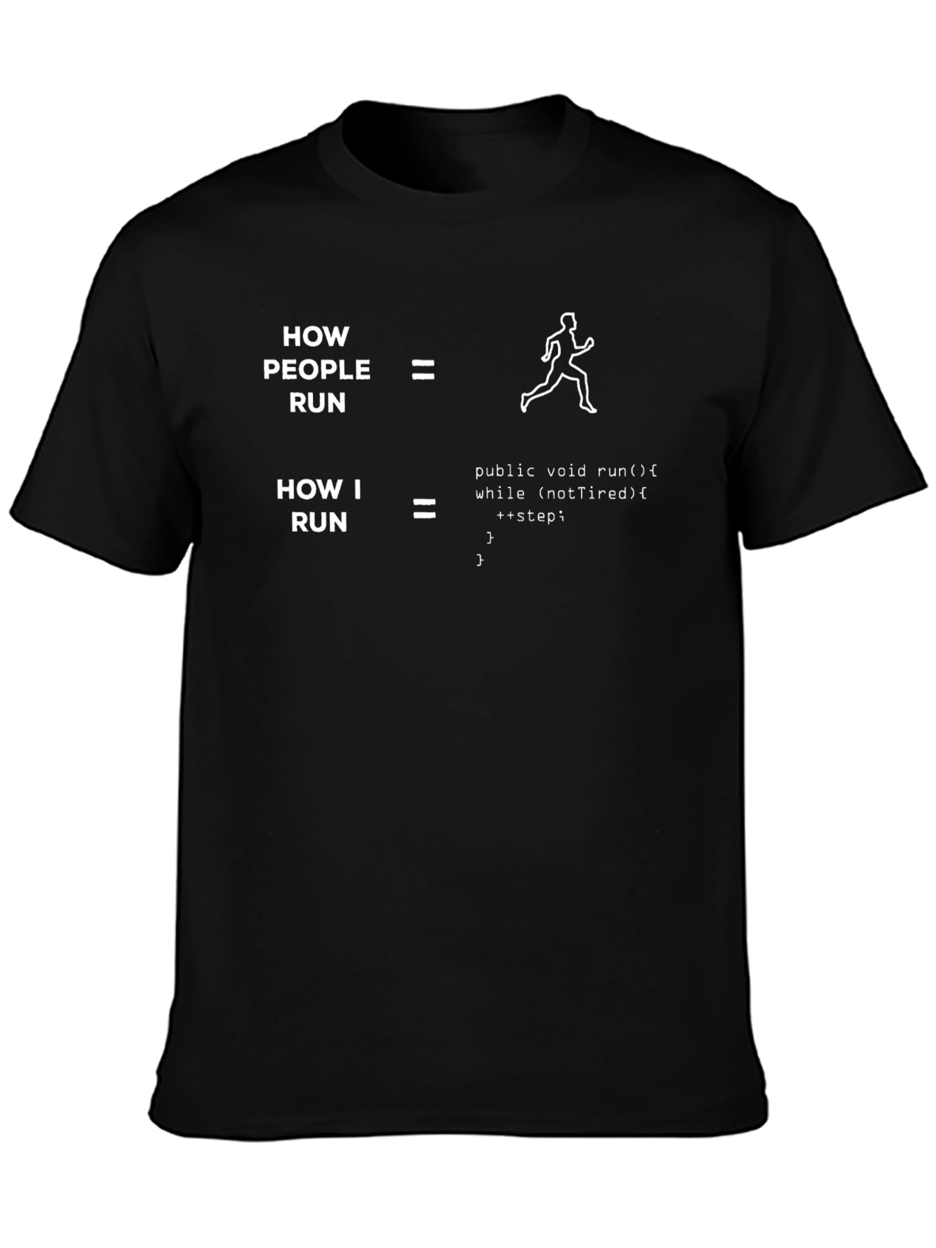 Programmer Running Joke T-Shirt