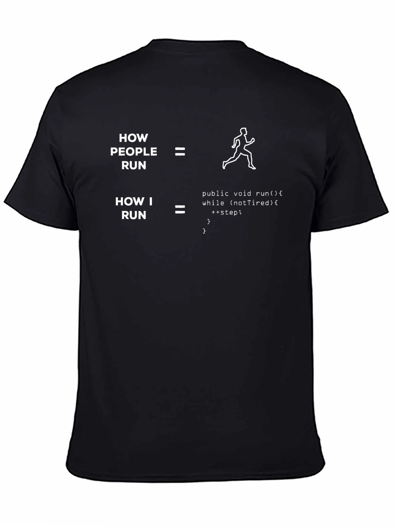 Programmer Running Joke T-Shirt