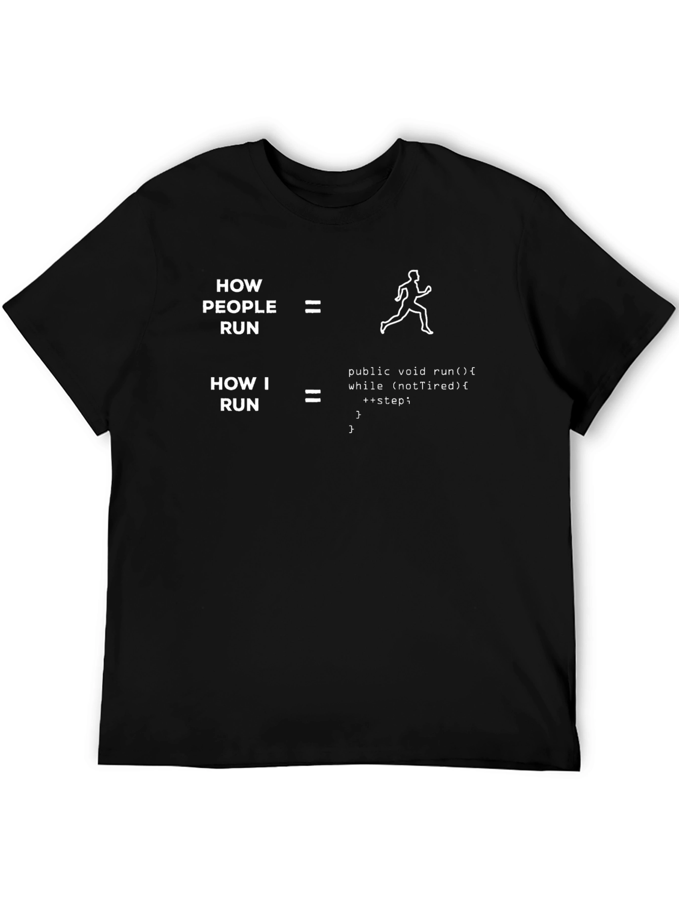Programmer Running Joke T-Shirt
