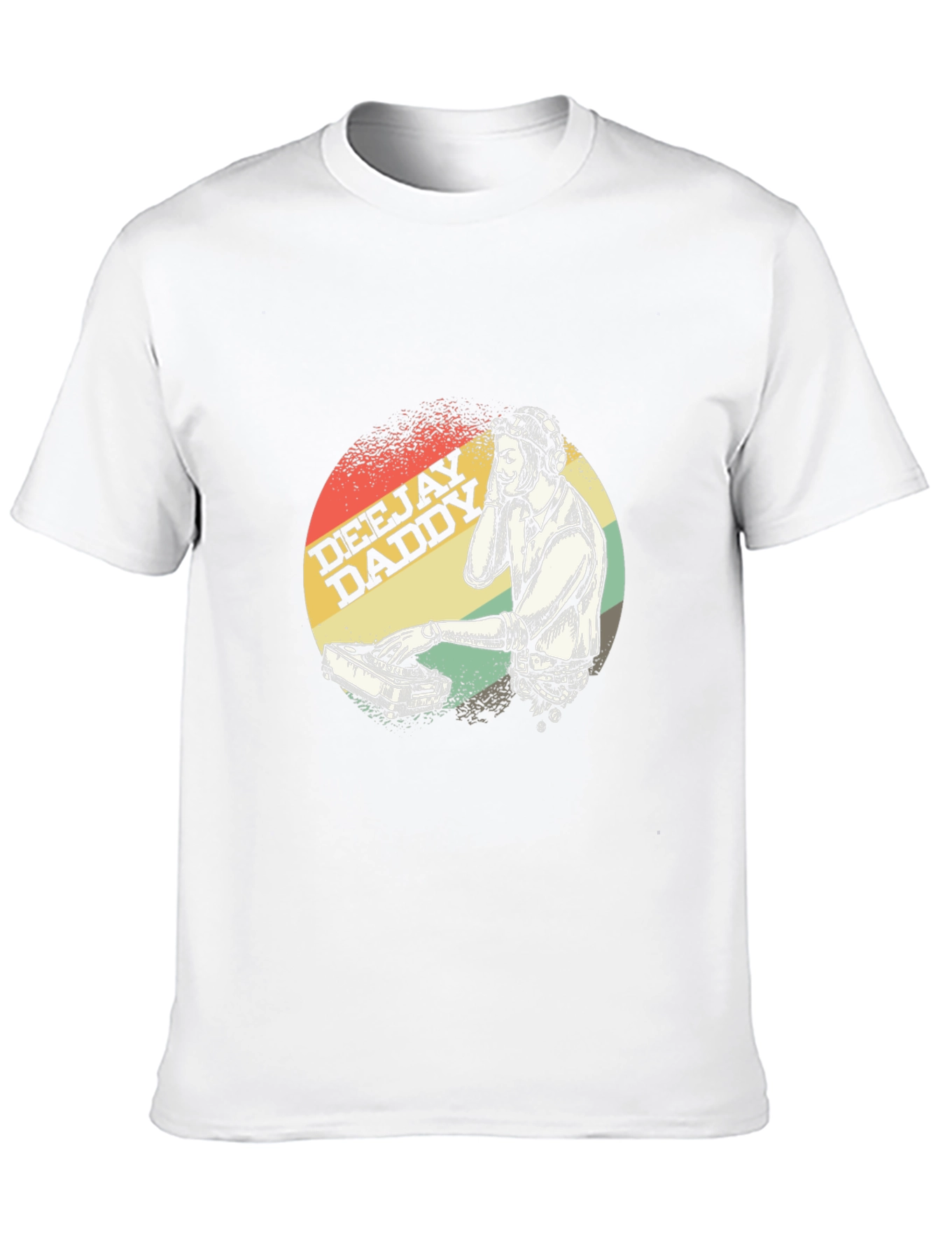 Deejay Daddy Black Graphic T-Shirt