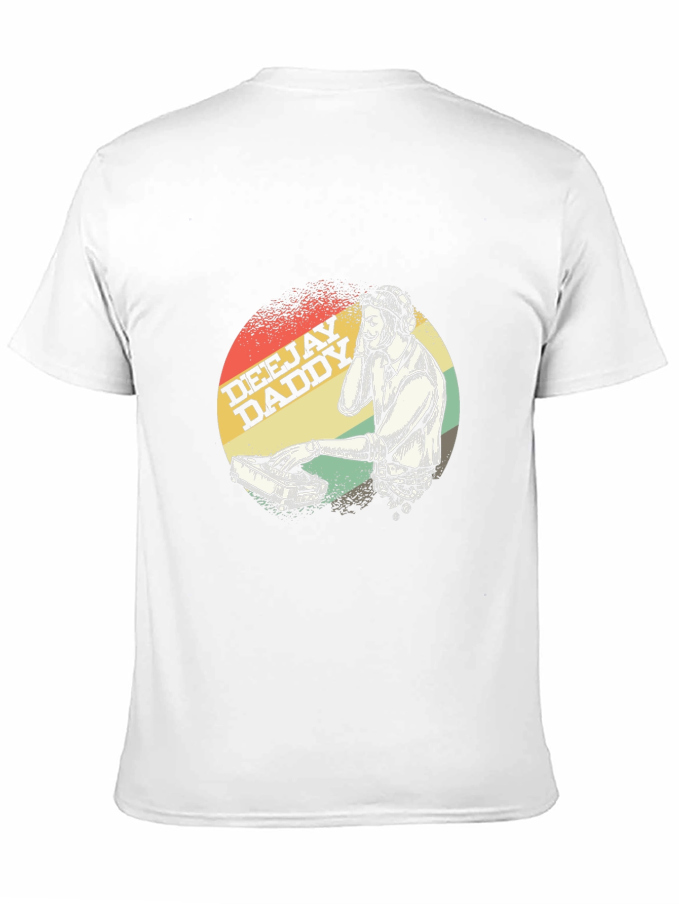 Deejay Daddy Black Graphic T-Shirt