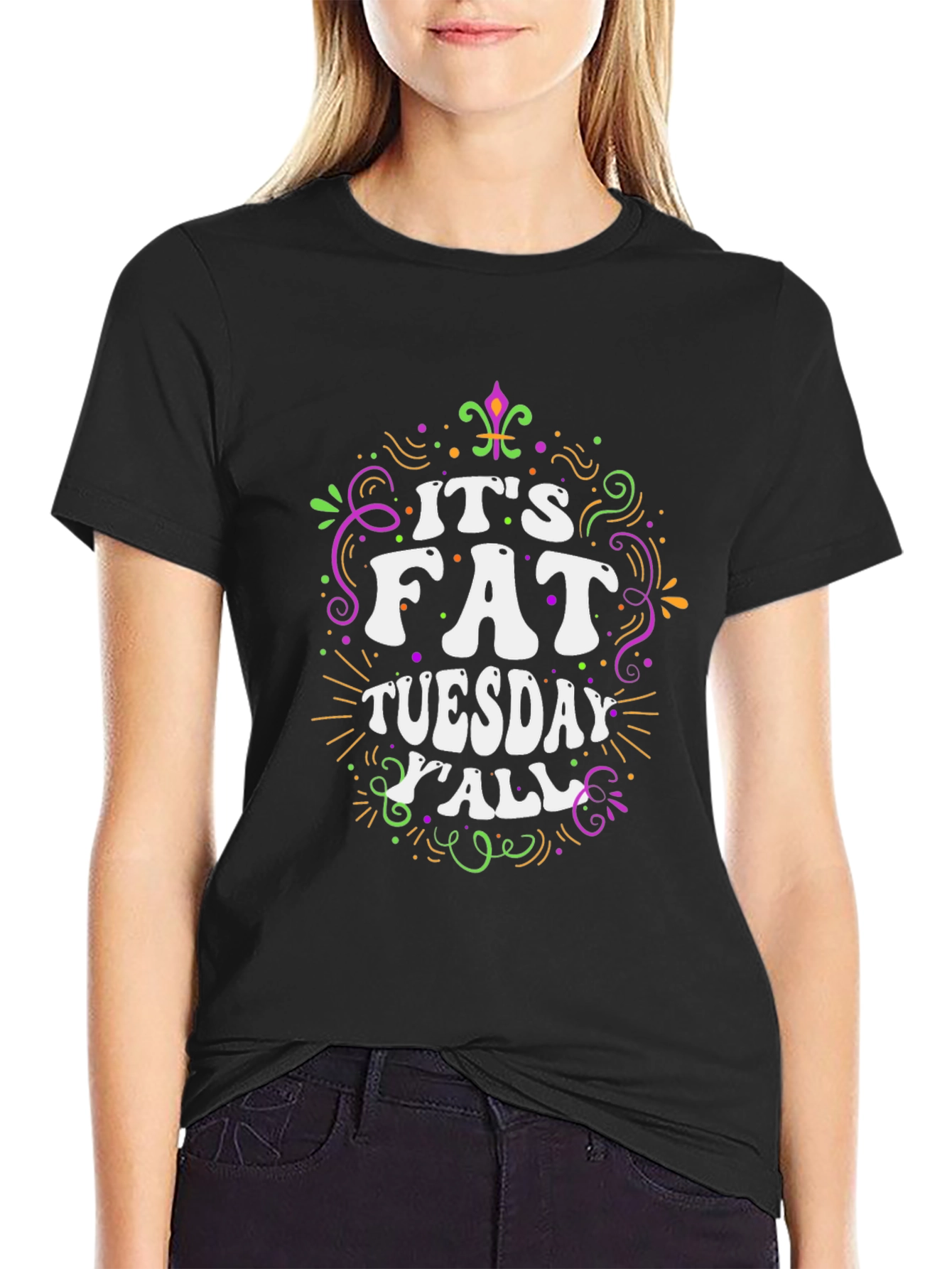 Its Fat Tuesday Yall T-Shirt Mardi Gras