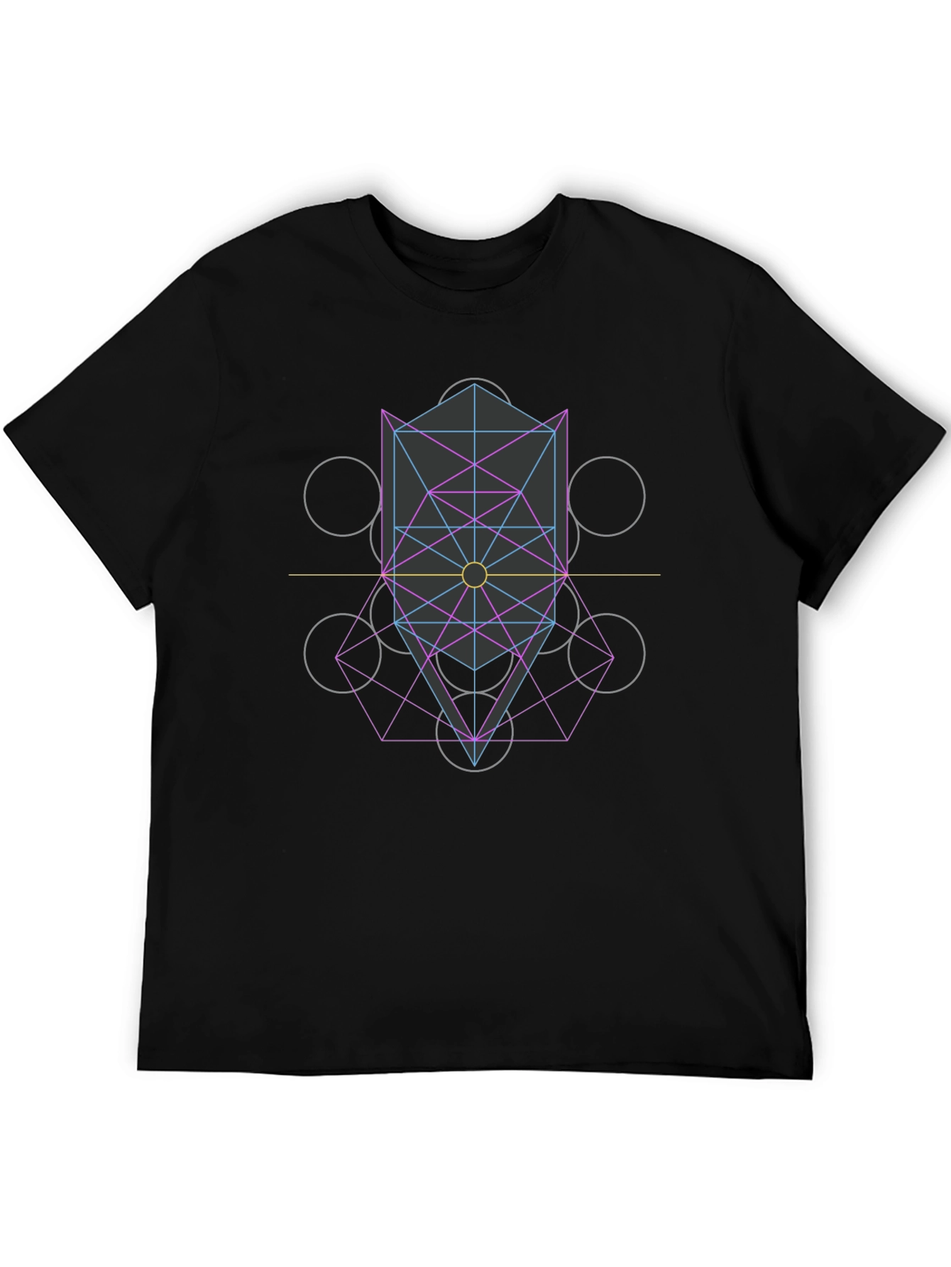 Geometric Metatrons Cube T-Shirt