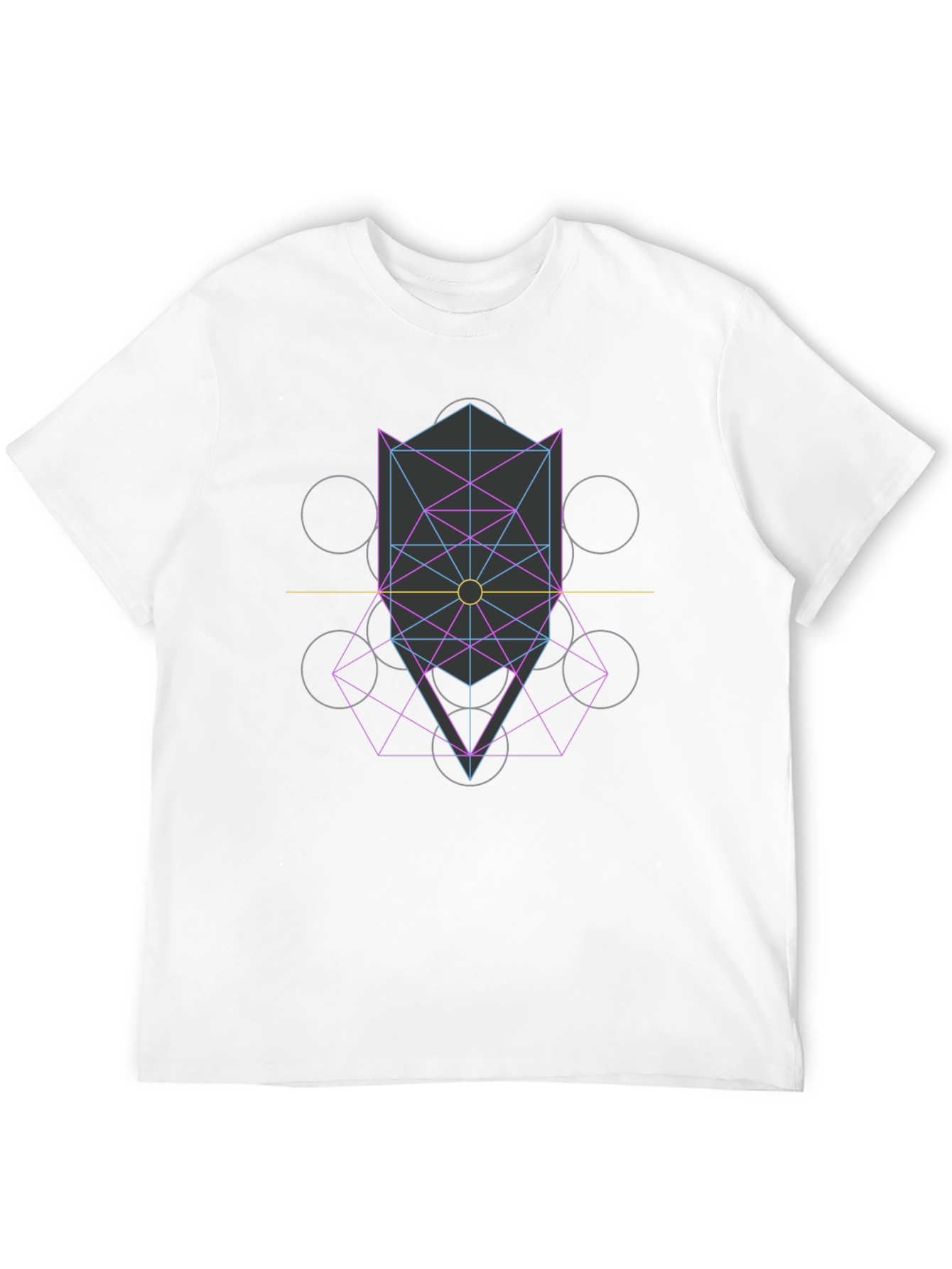 Geometric Metatrons Cube T-Shirt